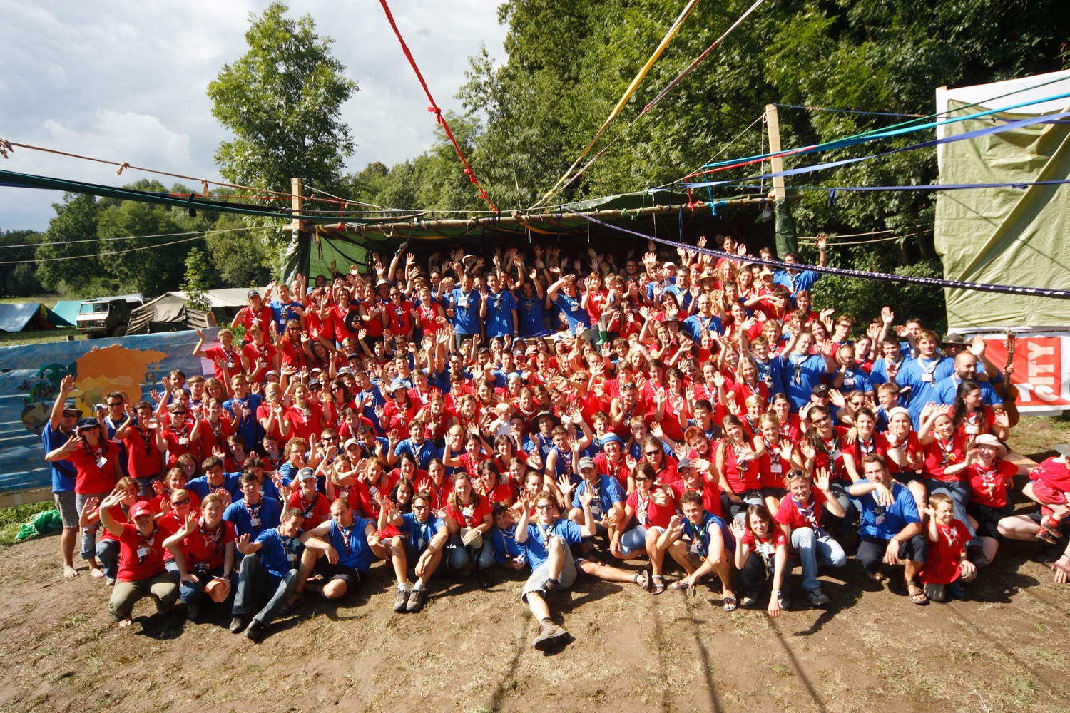 3100 skavtov na Jamboreeju!