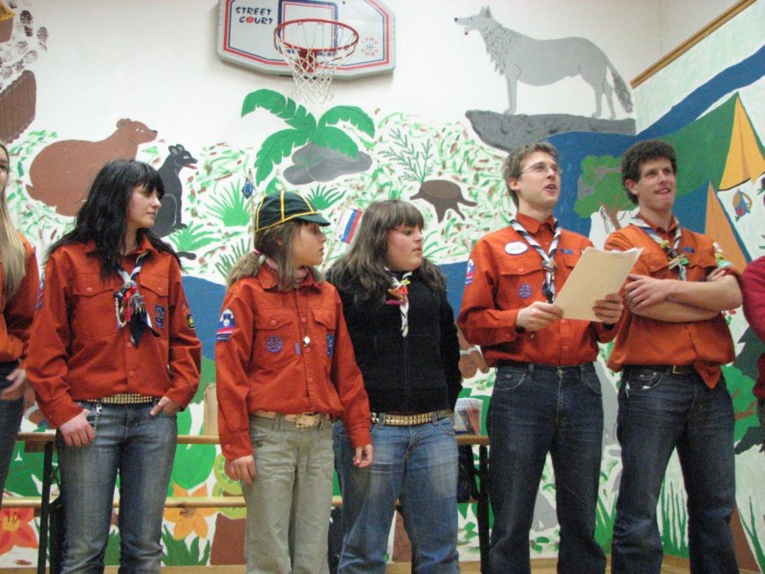 Slike iz dogodka, ko je Kamnik 1 izbiral svoje ime na finalnem glasovanju