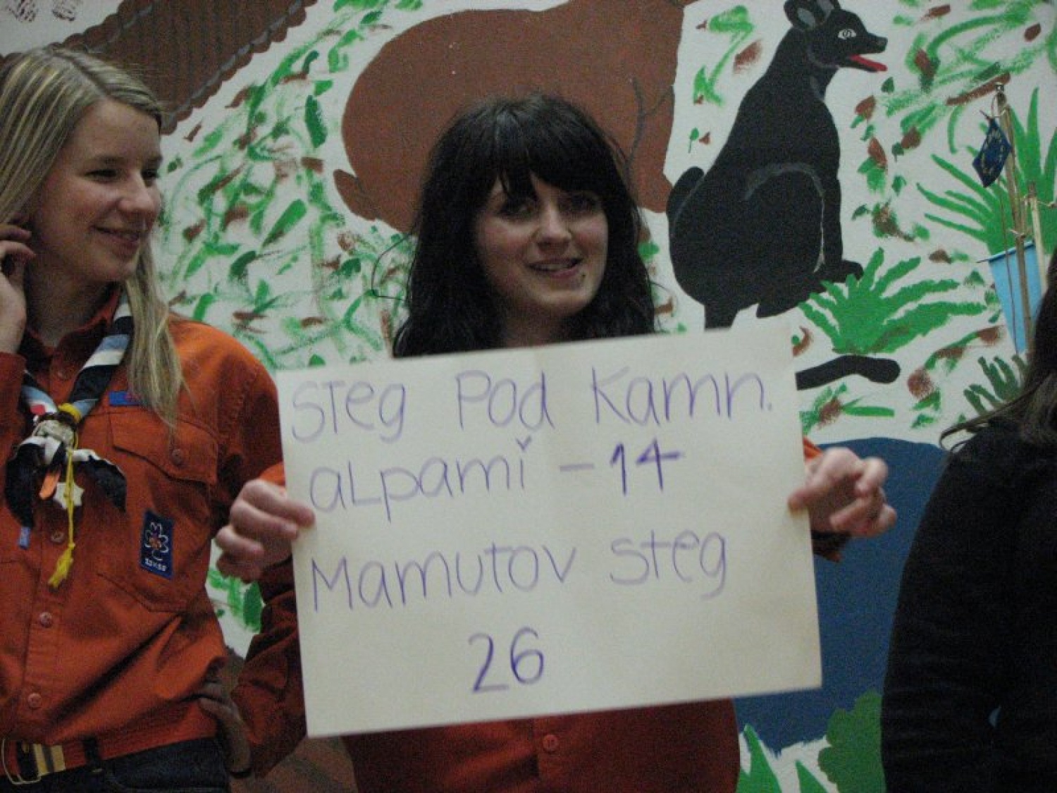 Slike iz dogodka, ko je Kamnik 1 izbiral svoje ime na finalnem glasovanju