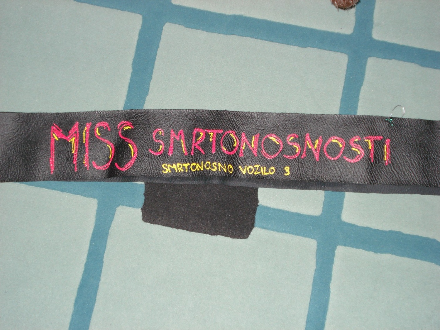 Našitek, nagrada in vozilo SV3