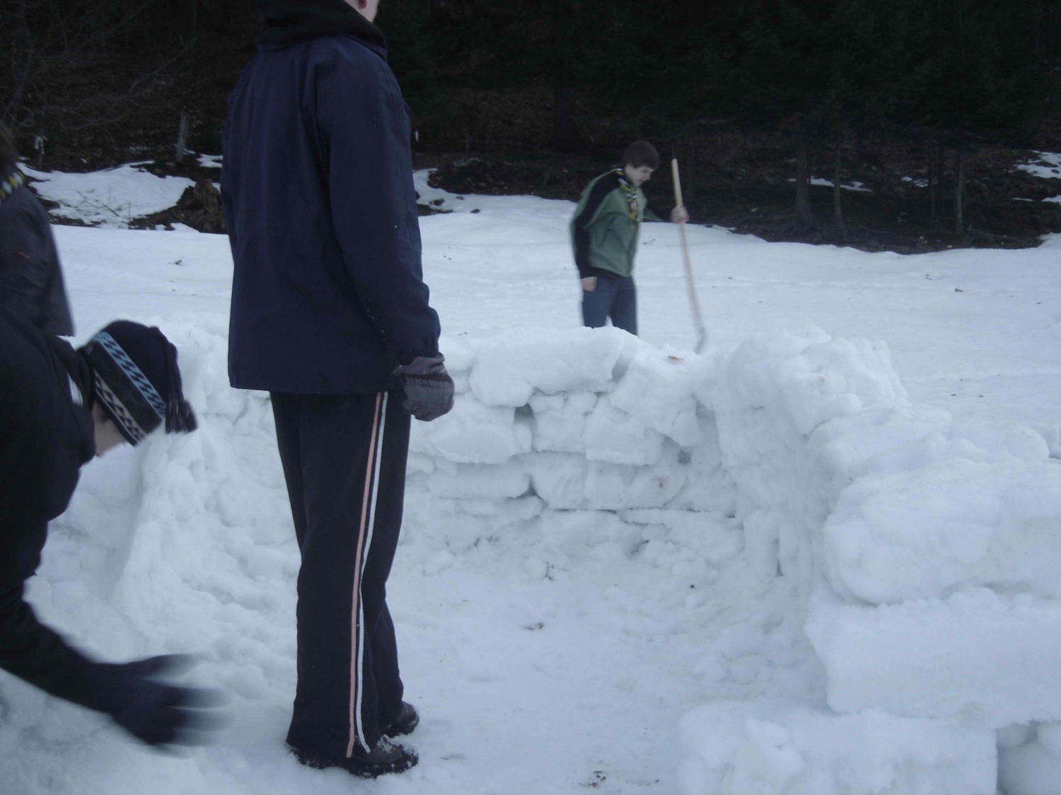 slike z zimovanja LJ5 in Velenje