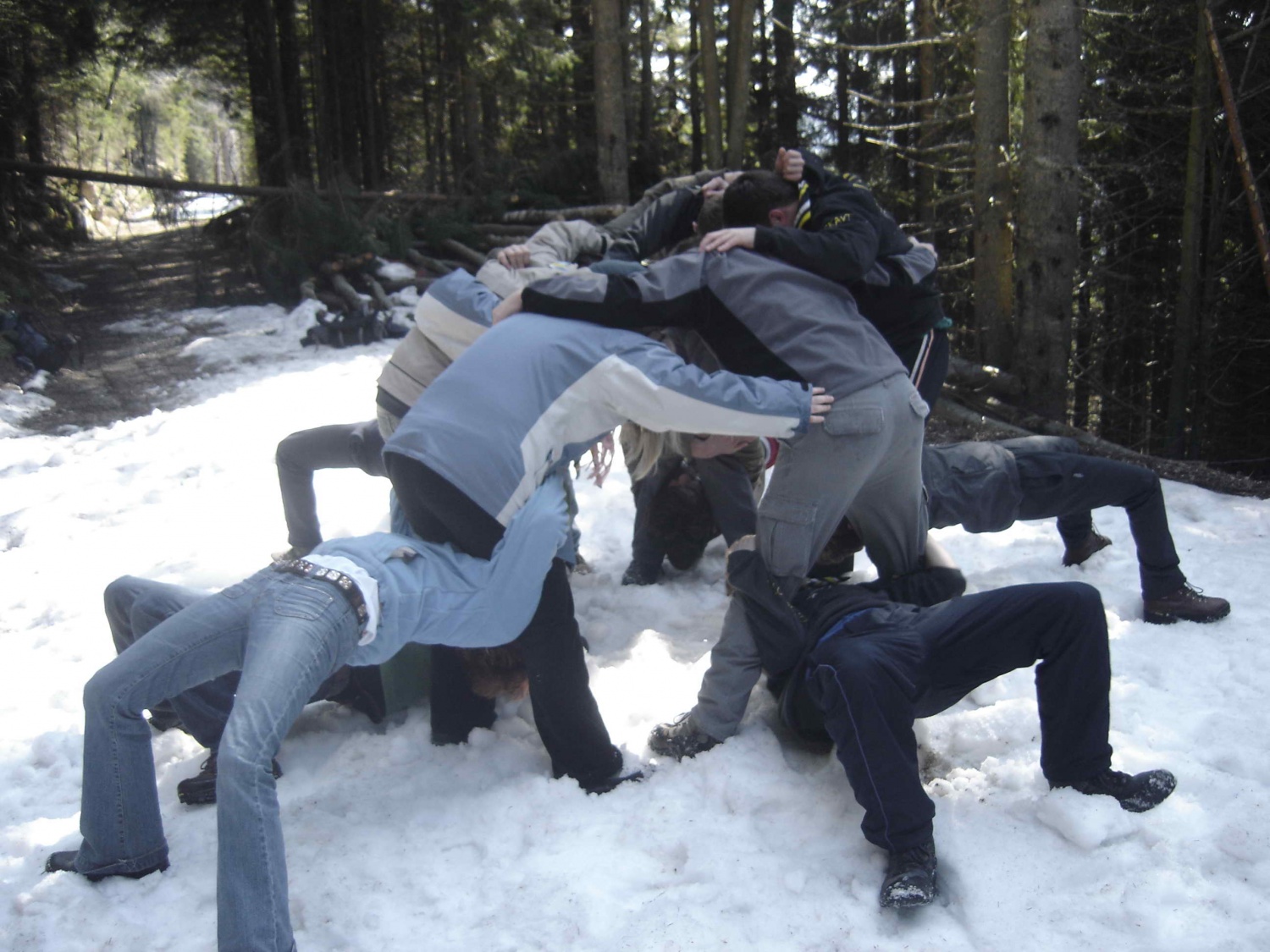 slike z zimovanja LJ5 in Velenje