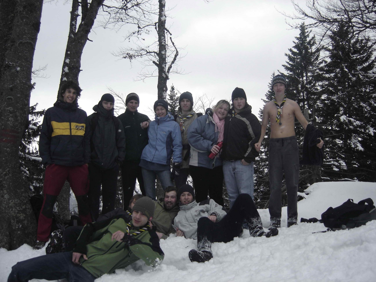 slike z zimovanja LJ5 in Velenje