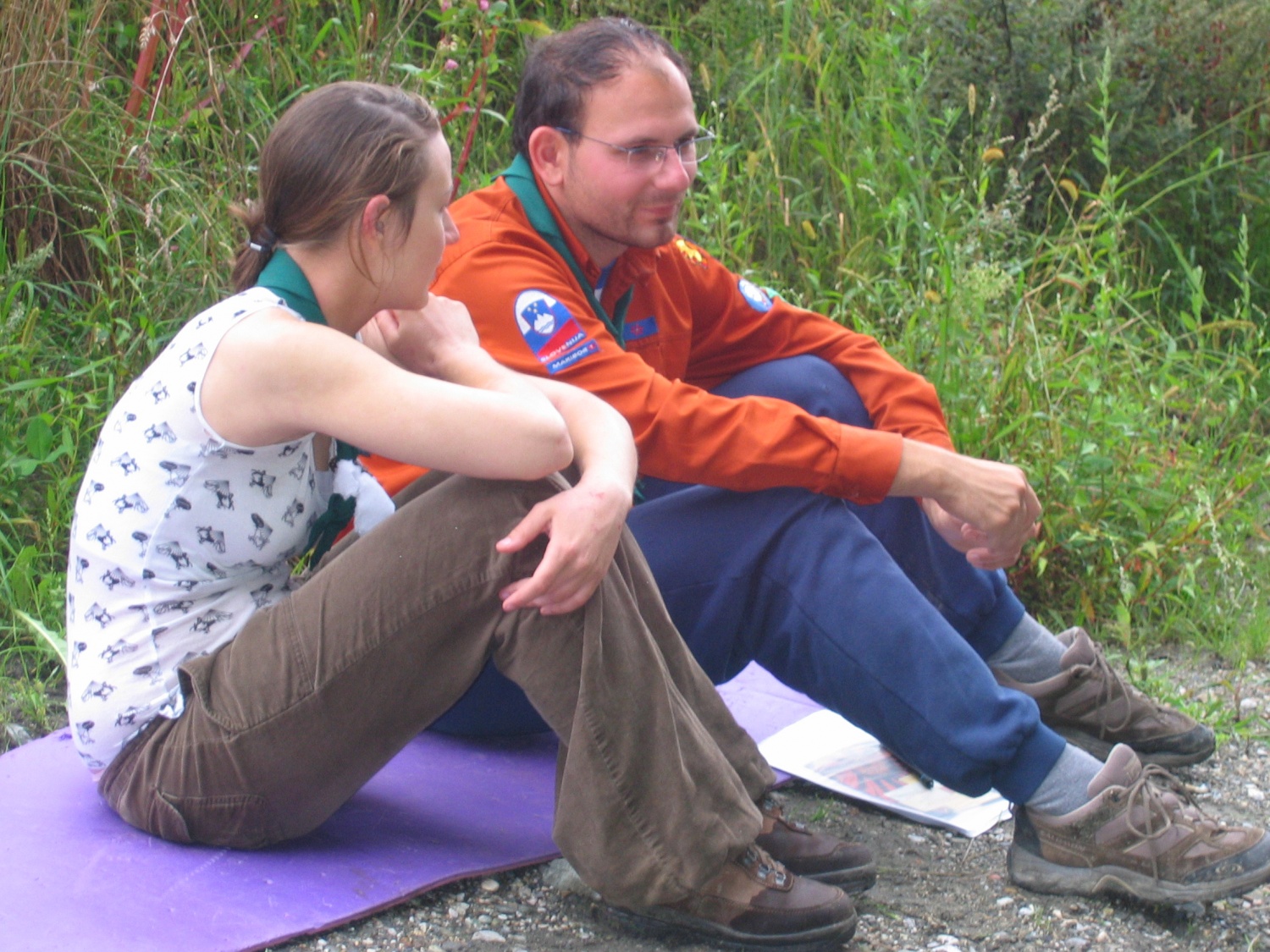 ˝Poletel bom!˝  je odmevalo iz 19 + 8 skavtskih src na poti od Kamnika čez Menino planino in nazaj v Kamnik.