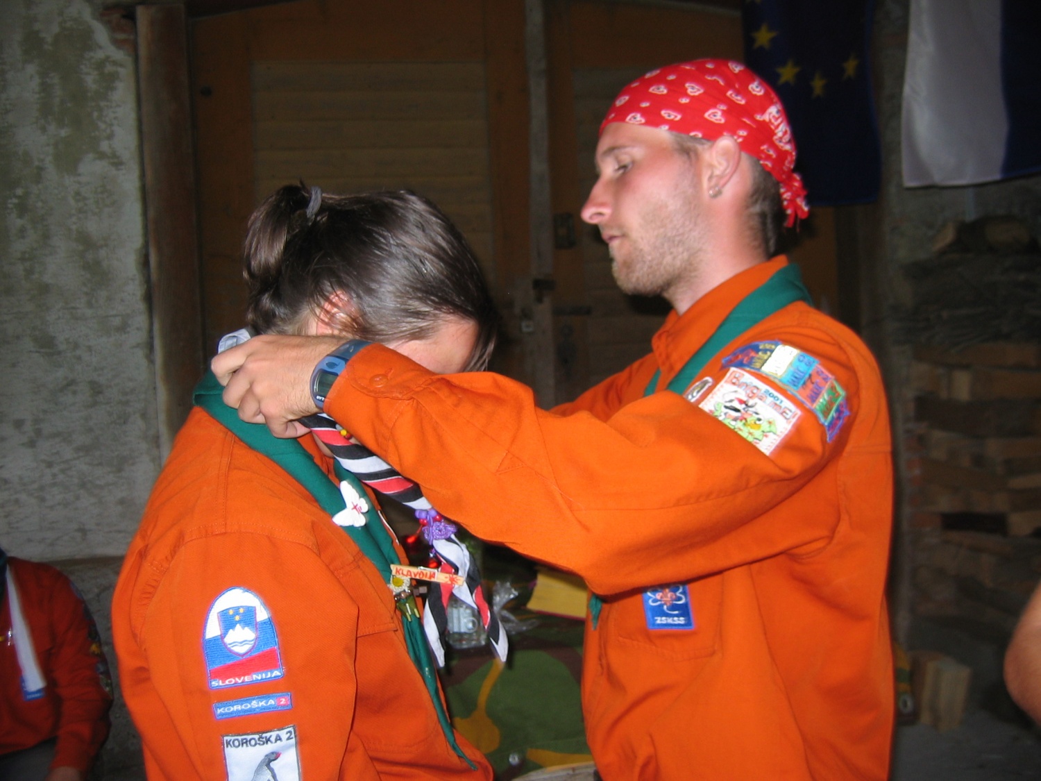 ˝Poletel bom!˝  je odmevalo iz 19 + 8 skavtskih src na poti od Kamnika čez Menino planino in nazaj v Kamnik.