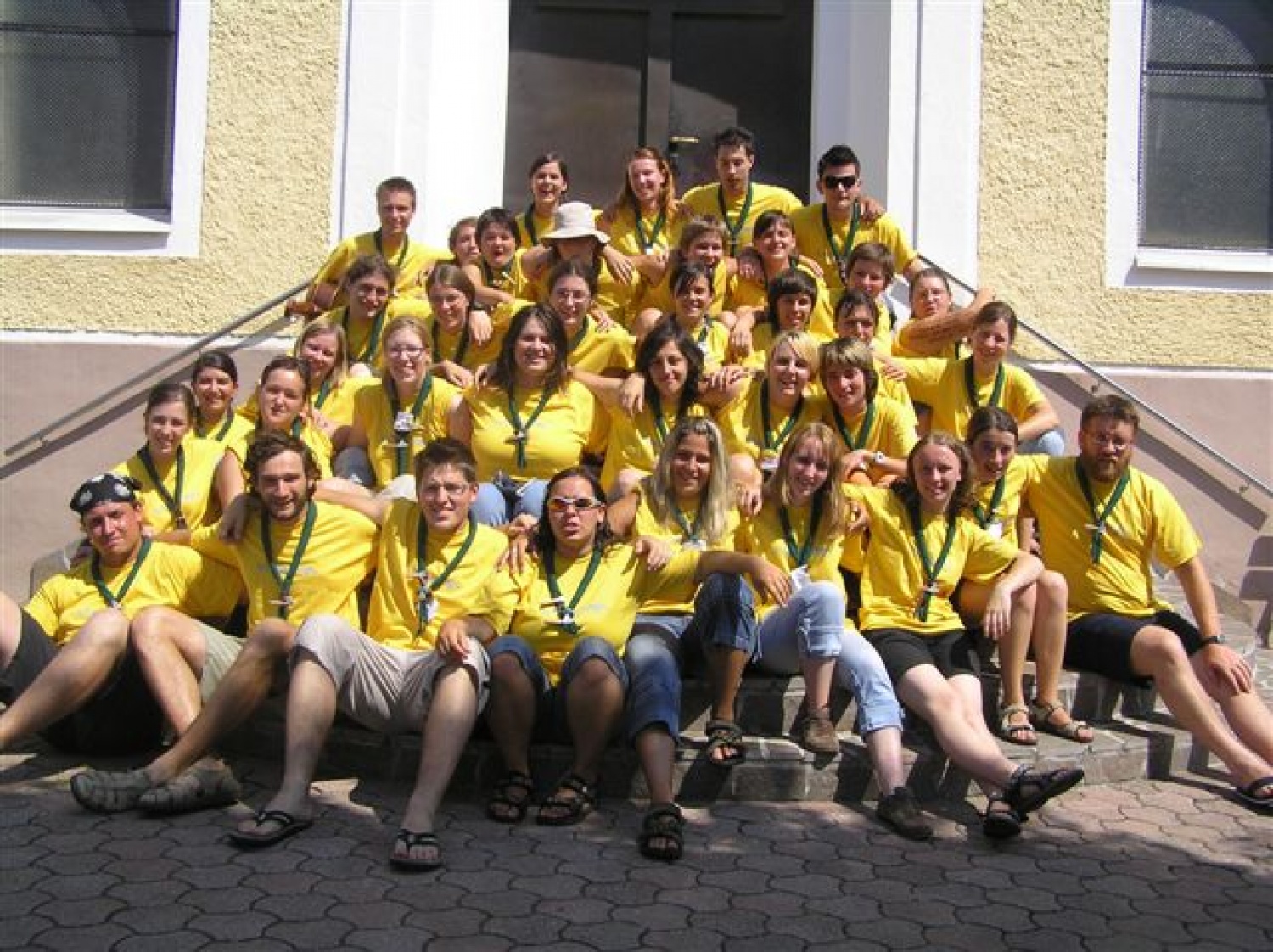 Ja, tudi vsi skupaj se moramo slikat, ane