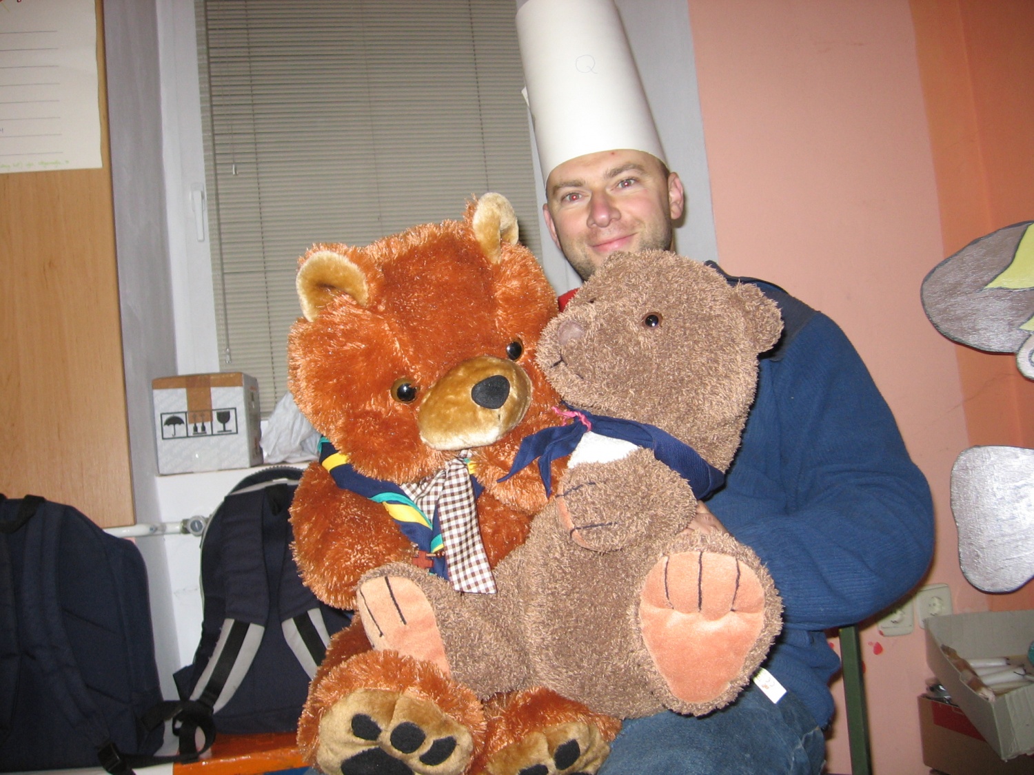 maskota Novomeščanov s sestrico