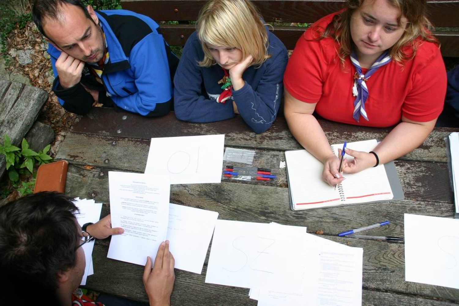 Fotografije izhoda IO, avgusta 2007.