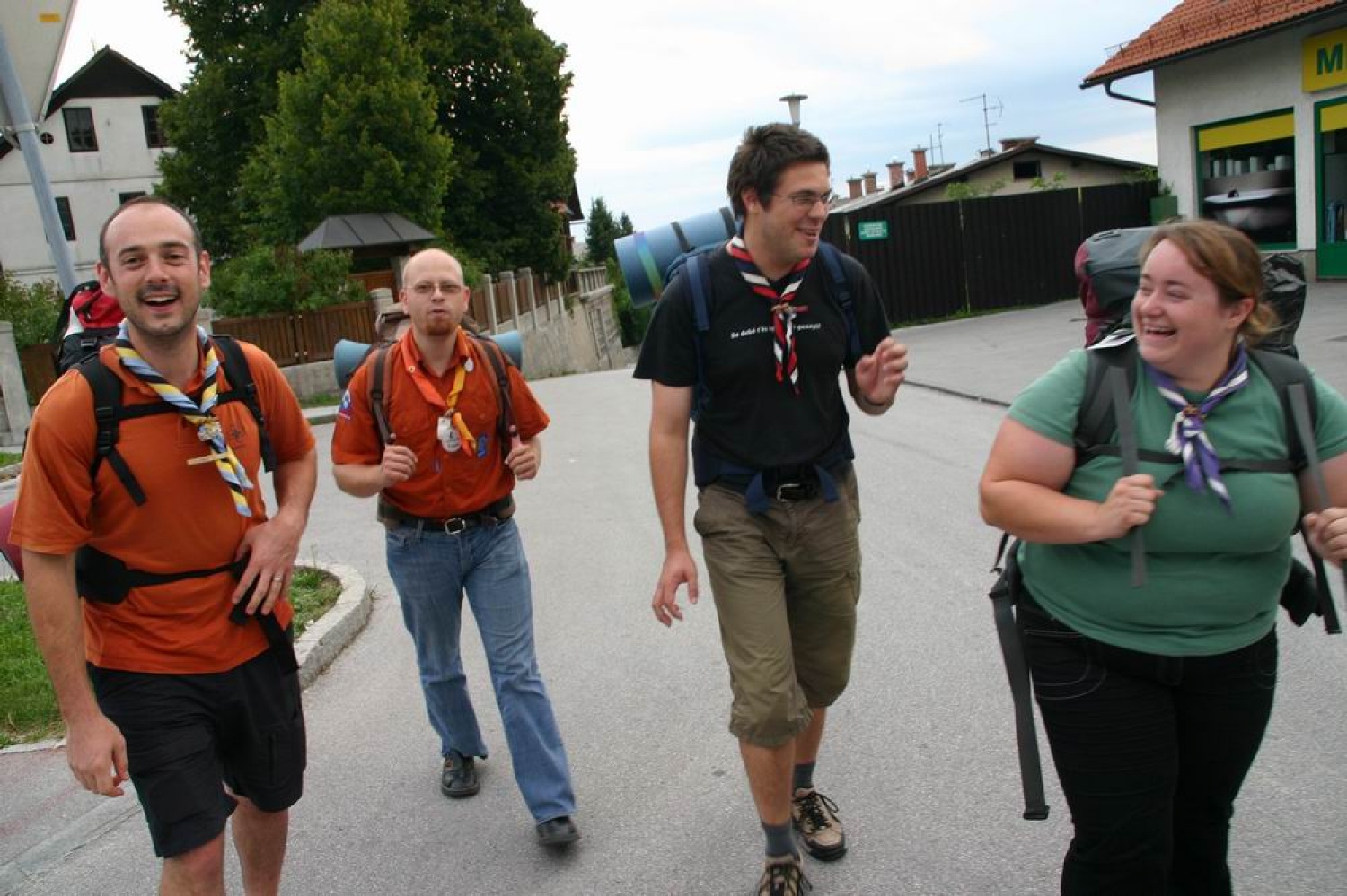 Fotografije izhoda IO, avgusta 2007.