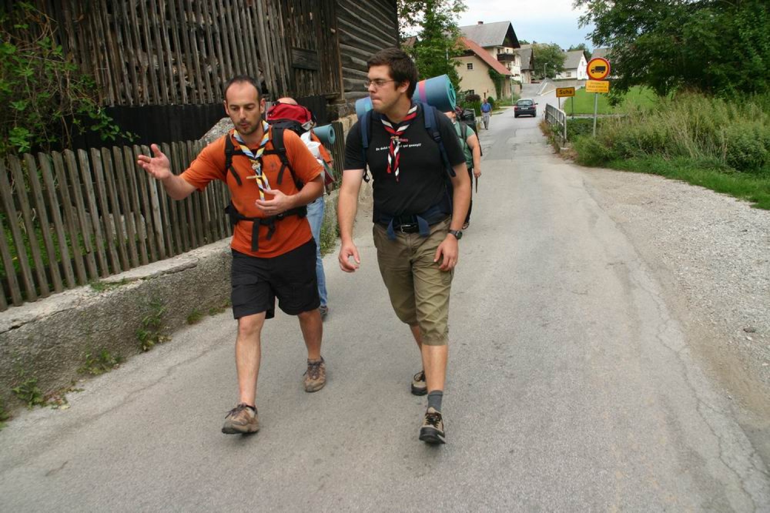 Fotografije izhoda IO, avgusta 2007.