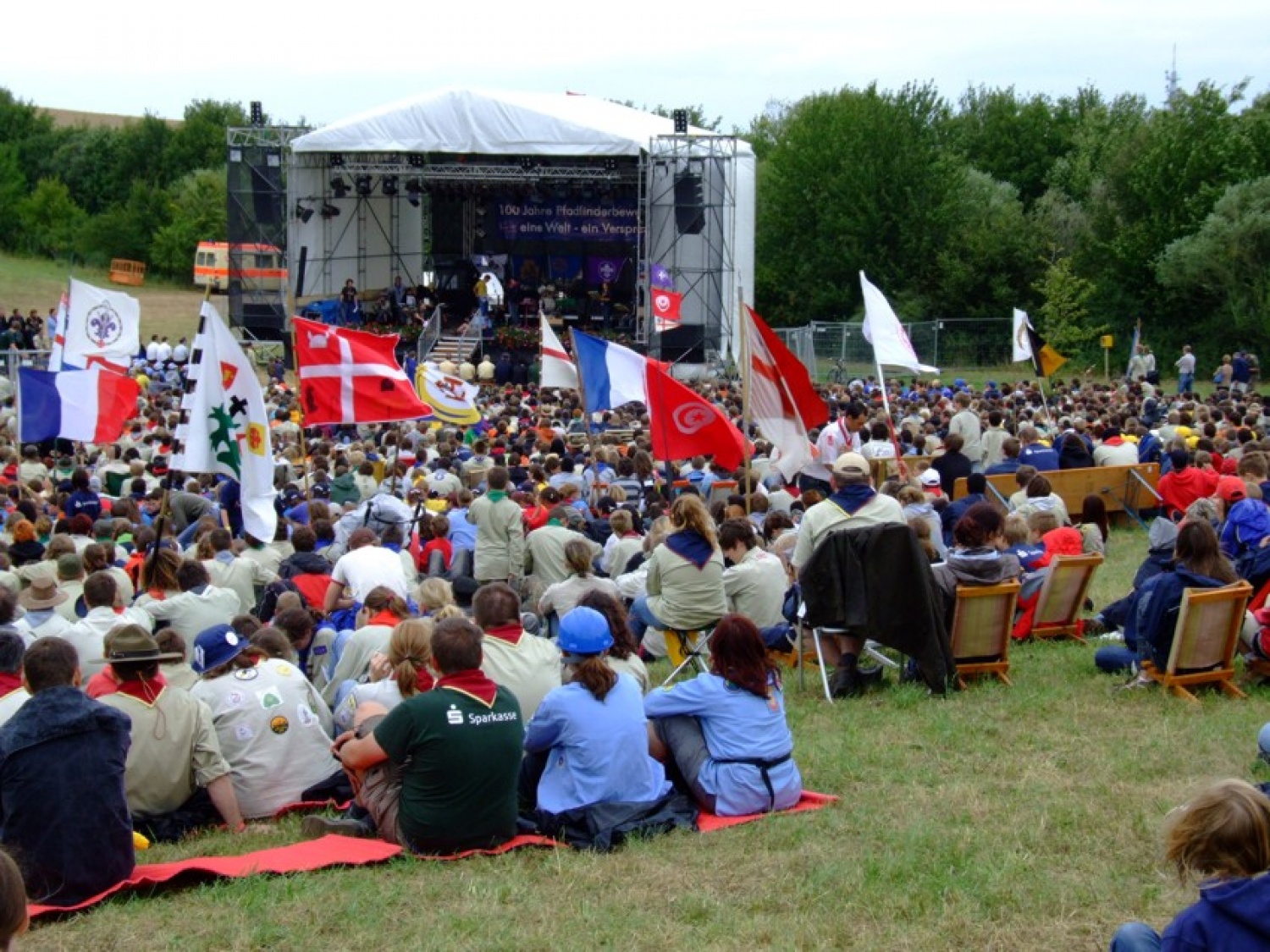 Steg Gornja Radgona na Landesjamboreeju