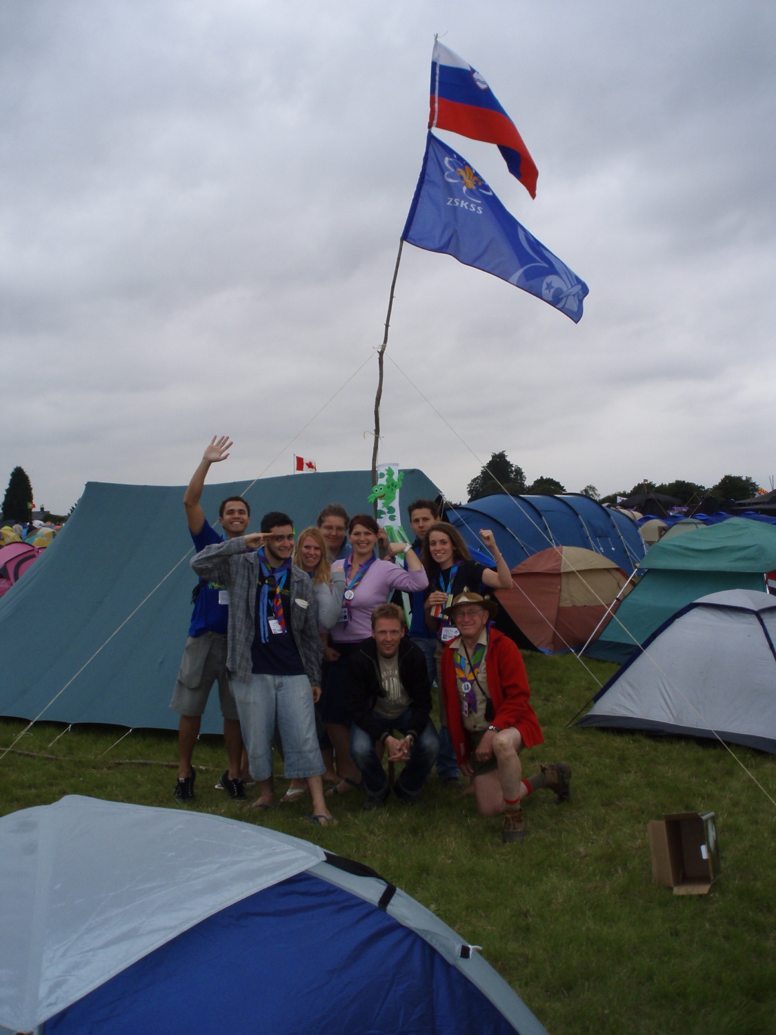 nekaj fotografij iz svetovnega jamboreeja