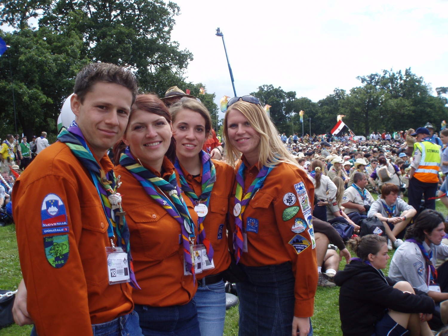 nekaj fotografij iz svetovnega jamboreeja