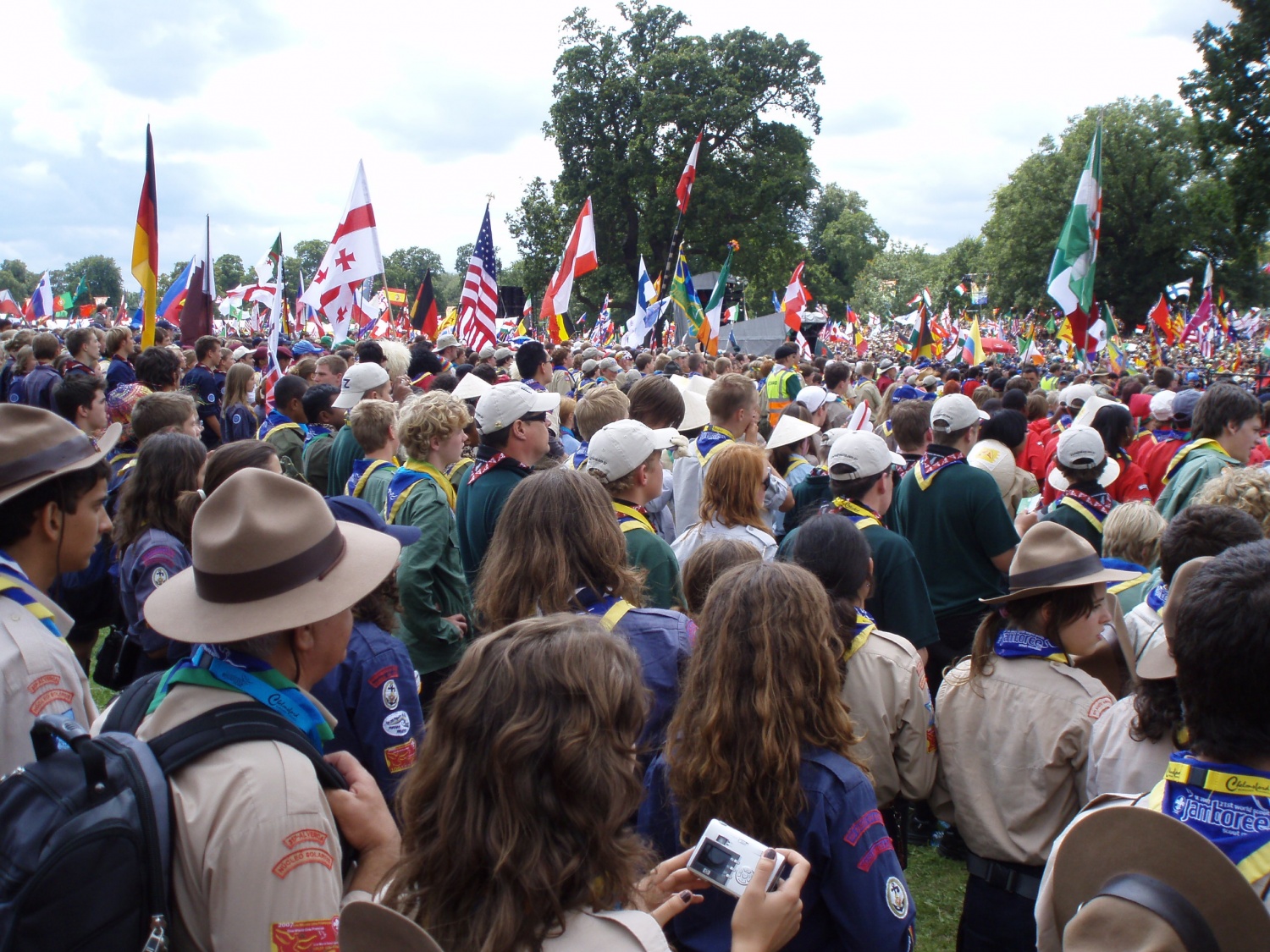 nekaj fotografij iz svetovnega jamboreeja