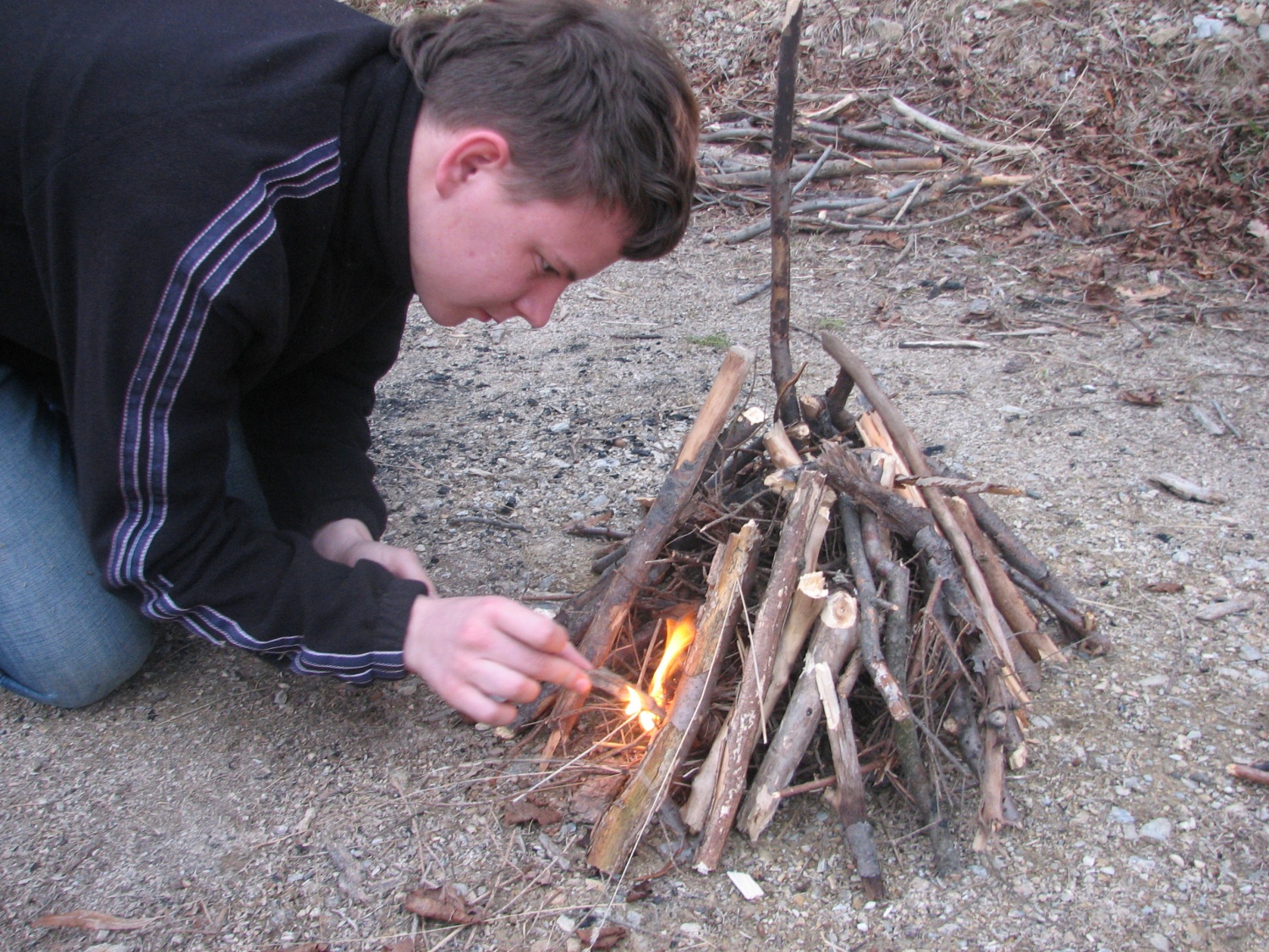 Zimovanje klana Prebold-Polzela 1 s prvimi obljubami.