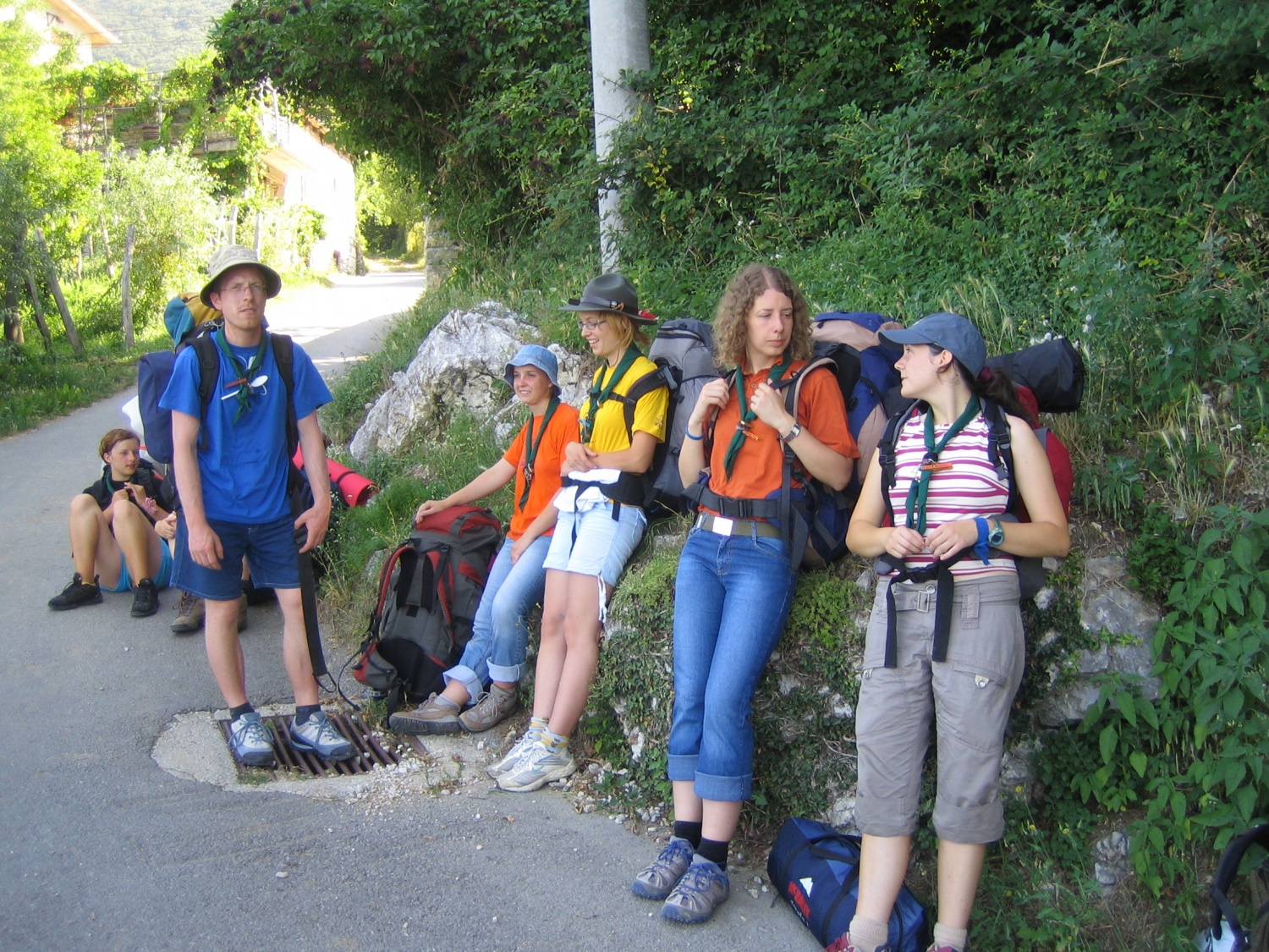 Skupni dnevi skavtov iz vse Slovenije na taborni šoli bodoči voditelj 1.