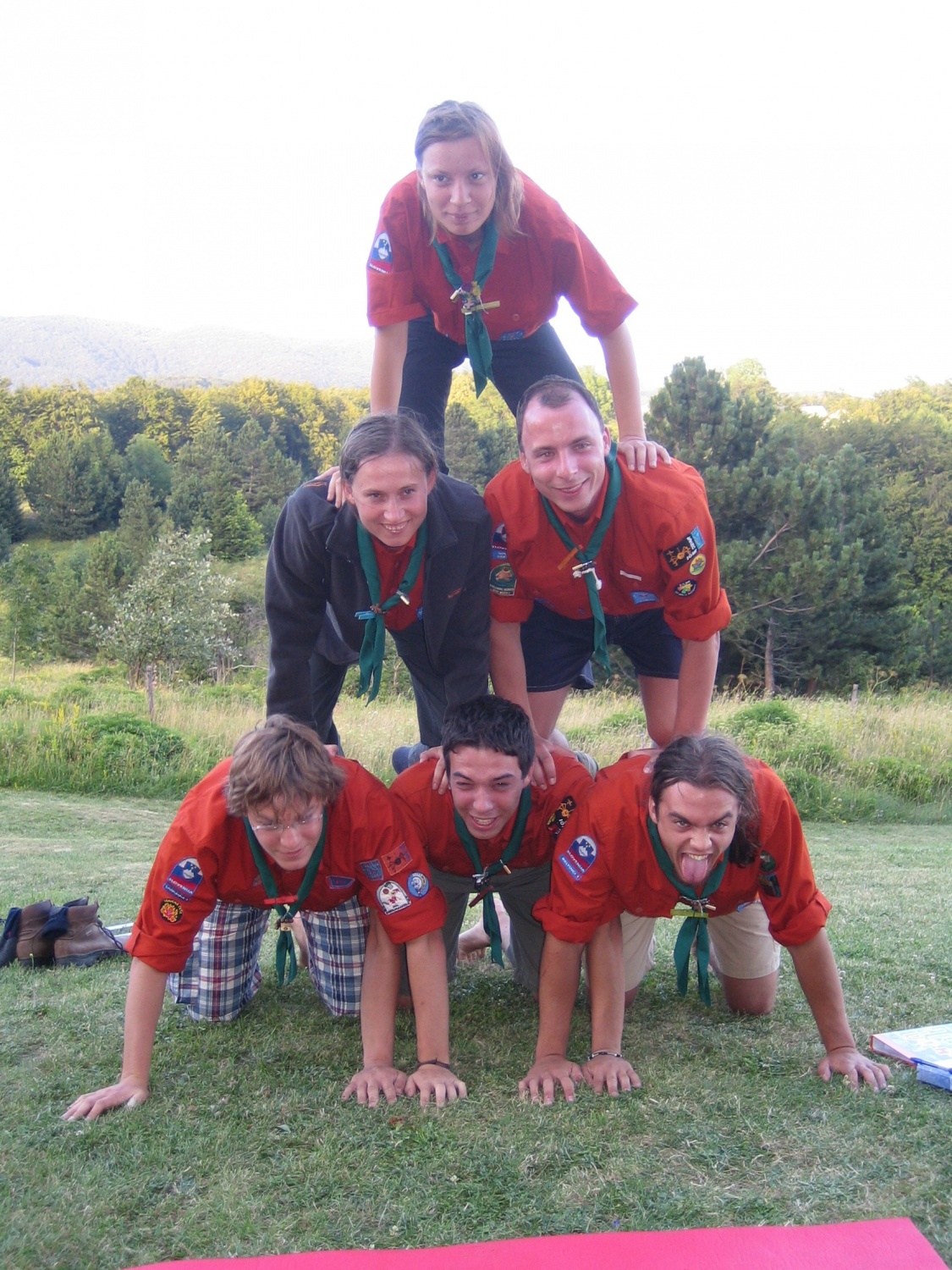 Skupni dnevi skavtov iz vse Slovenije na taborni šoli bodoči voditelj 1.