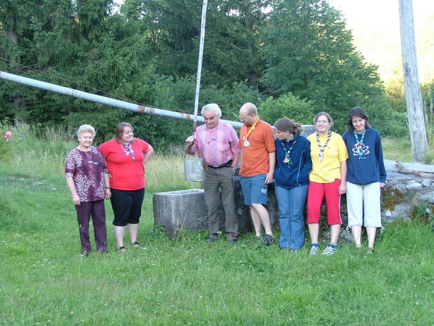 Skupaj z Augustom Grilom