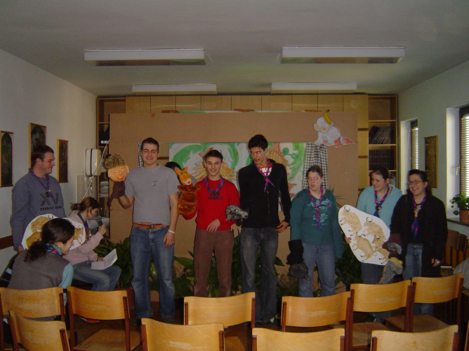 Klanovi klana Divji petelin v akciji :)