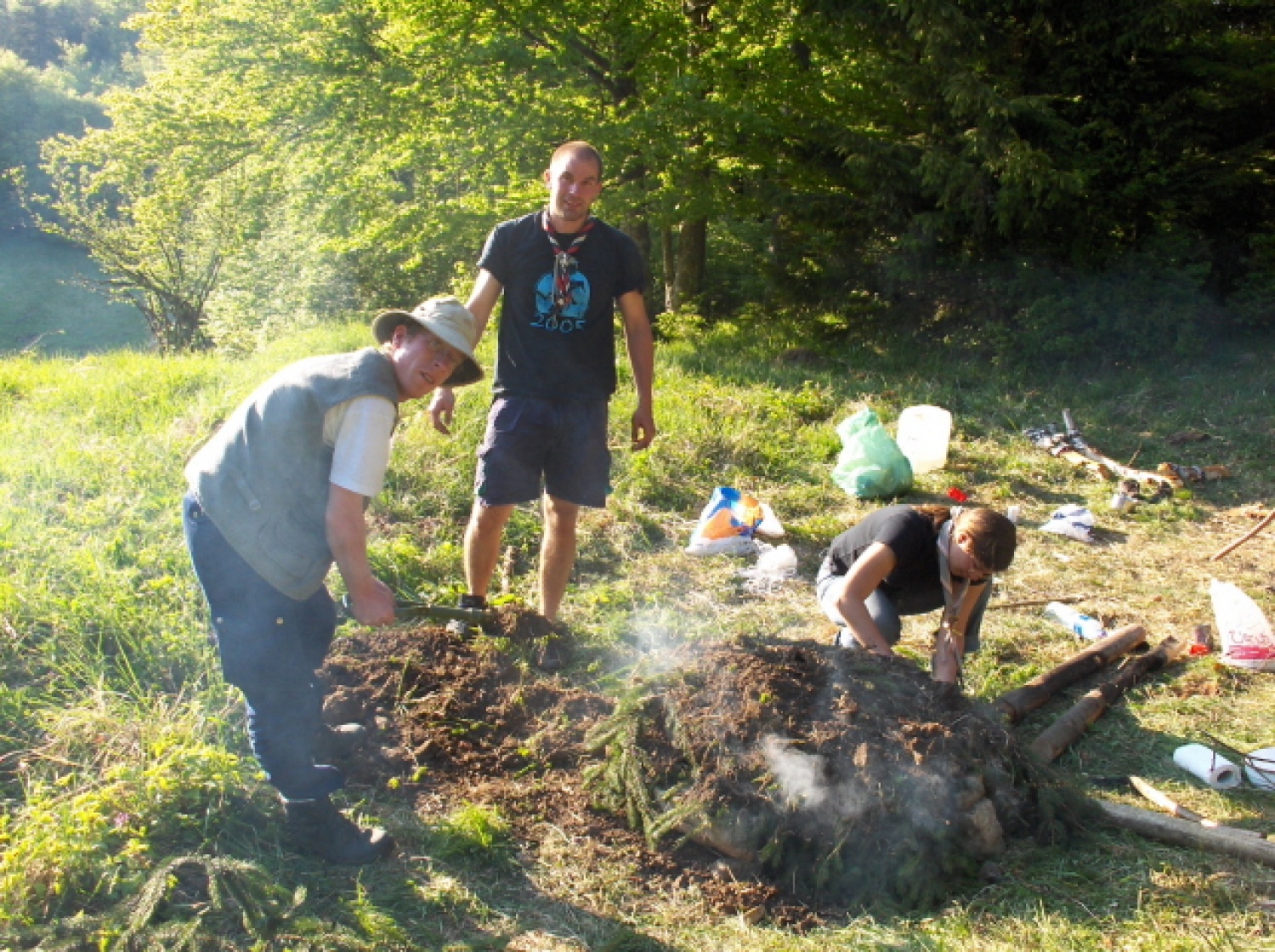 Marko, Marko, Mojca-končno so zaflikali pečico.