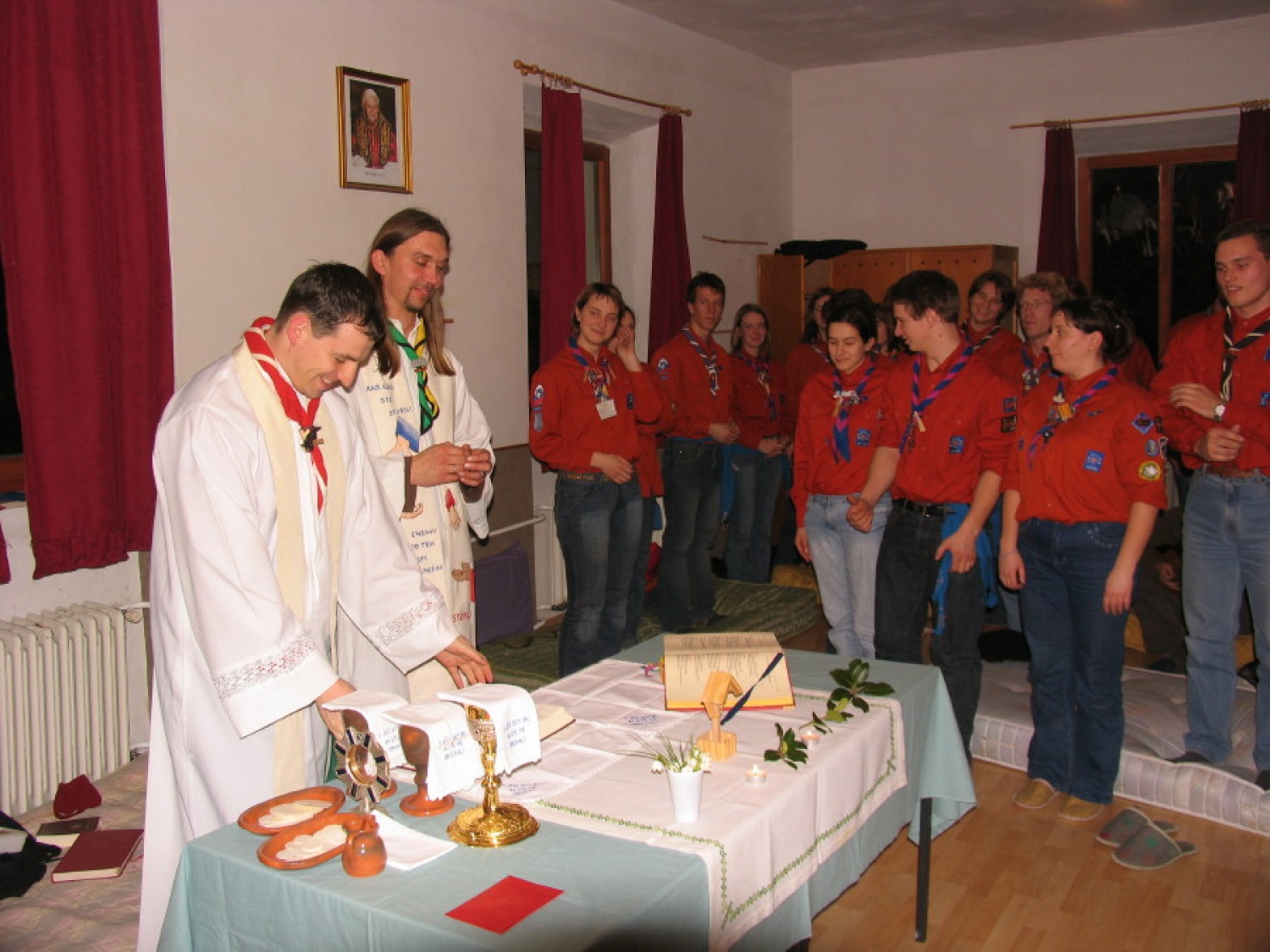 Nekaj fotografij iz dogajanja v Šentlambertu.