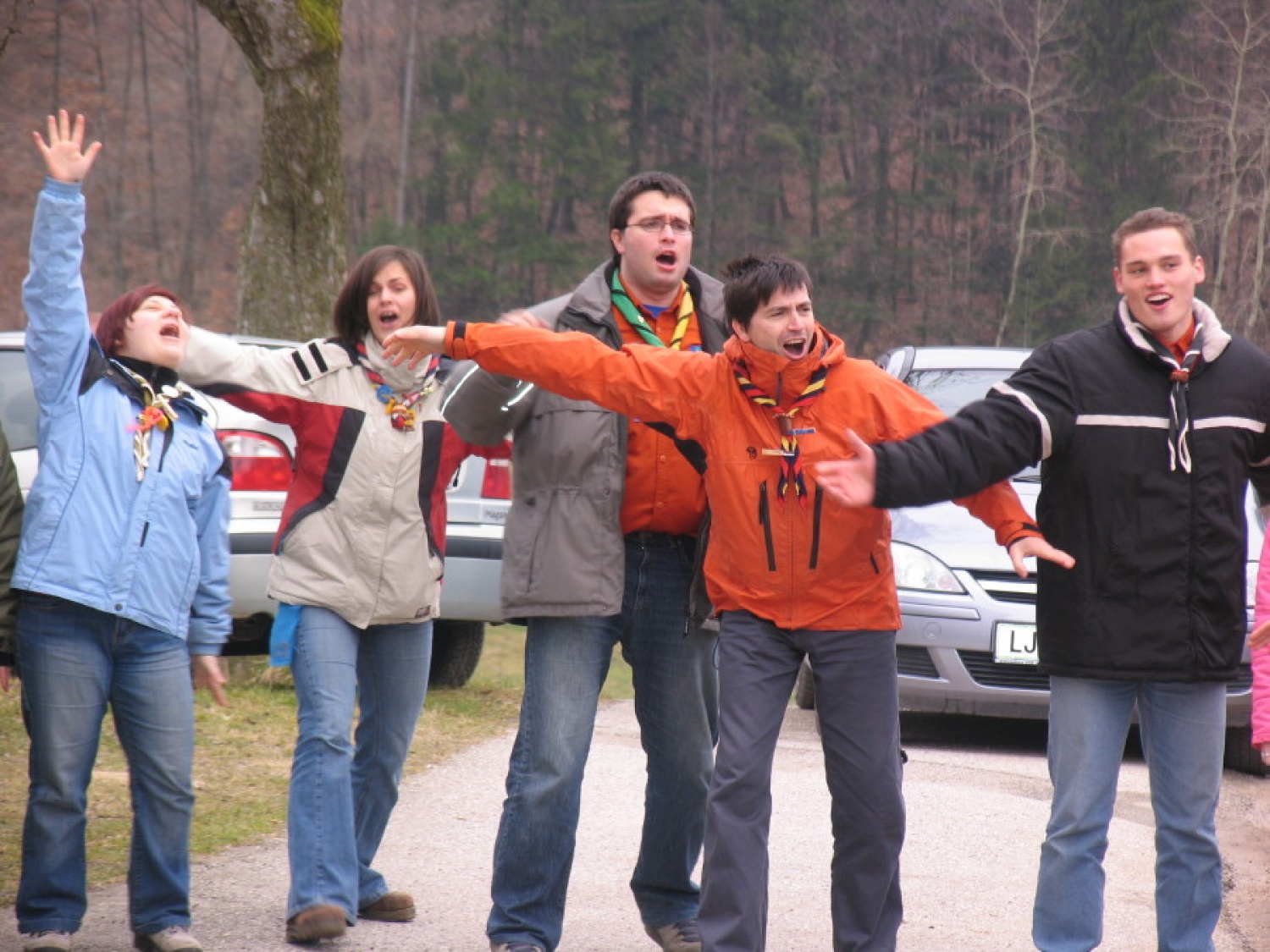 Nekaj fotografij iz dogajanja v Šentlambertu.