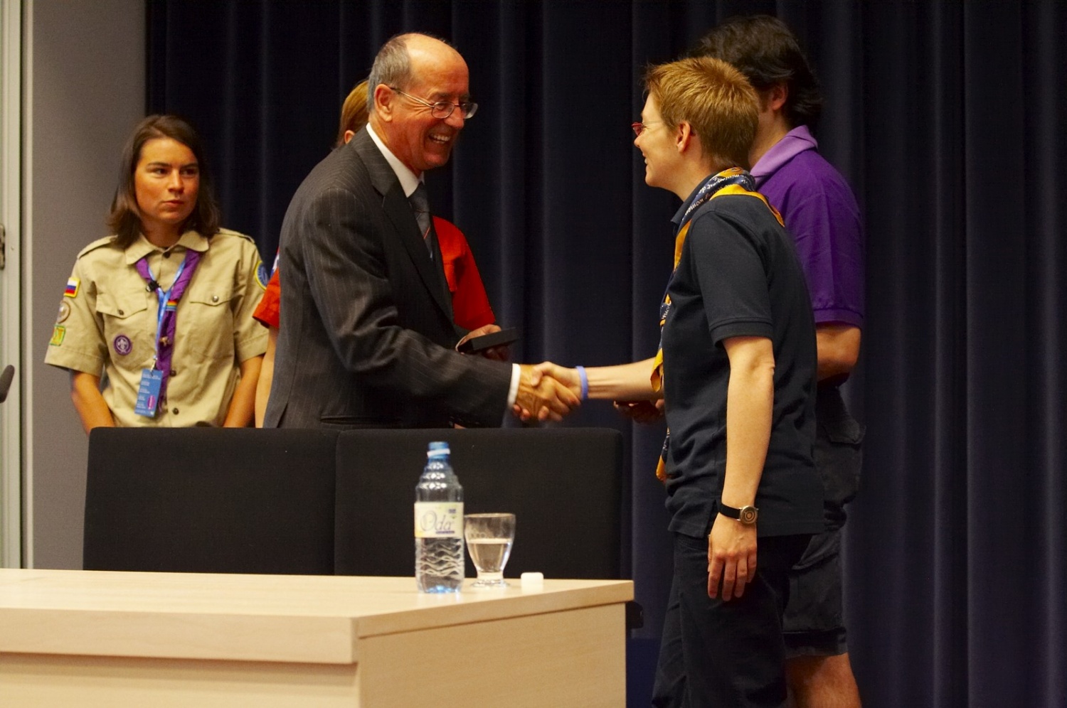 Obiskal nas je predsednik državnega zbora dr. France Cukjati in nas nagovoril.