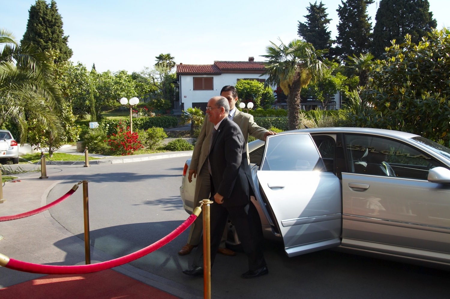 Obiskal nas je predsednik državnega zbora dr. France Cukjati in nas nagovoril.