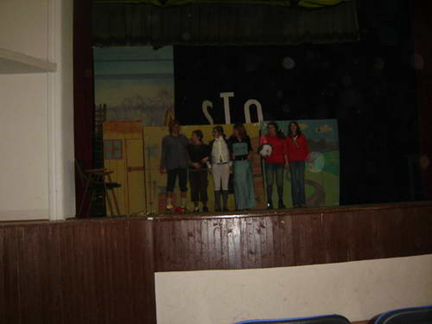 Dogajanje na skavtkem dogodku Skavtski talenti odra, ki ga je pripravil klan Drznih skovikov iz ŠL 2