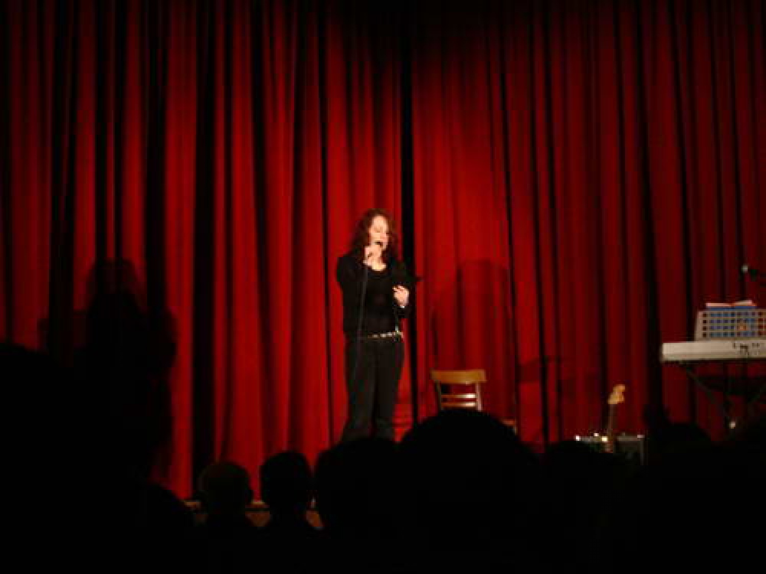 Dogajanje na skavtkem dogodku Skavtski talenti odra, ki ga je pripravil klan Drznih skovikov iz ŠL 2