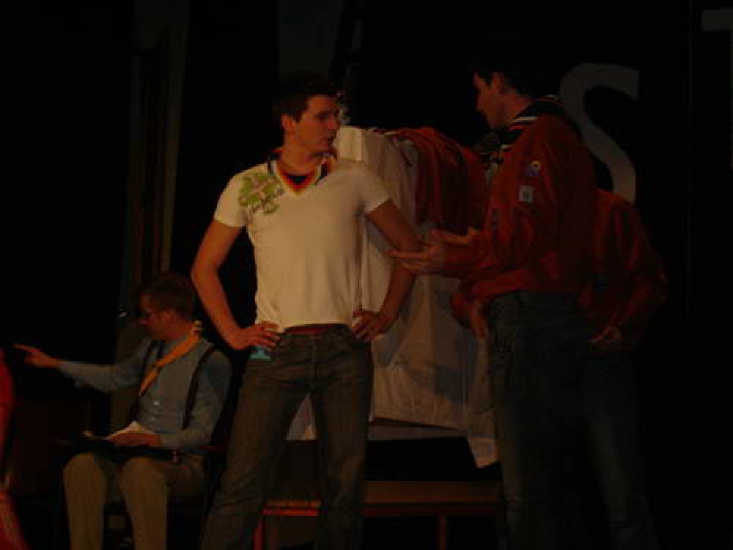 Dogajanje na skavtkem dogodku Skavtski talenti odra, ki ga je pripravil klan Drznih skovikov iz ŠL 2