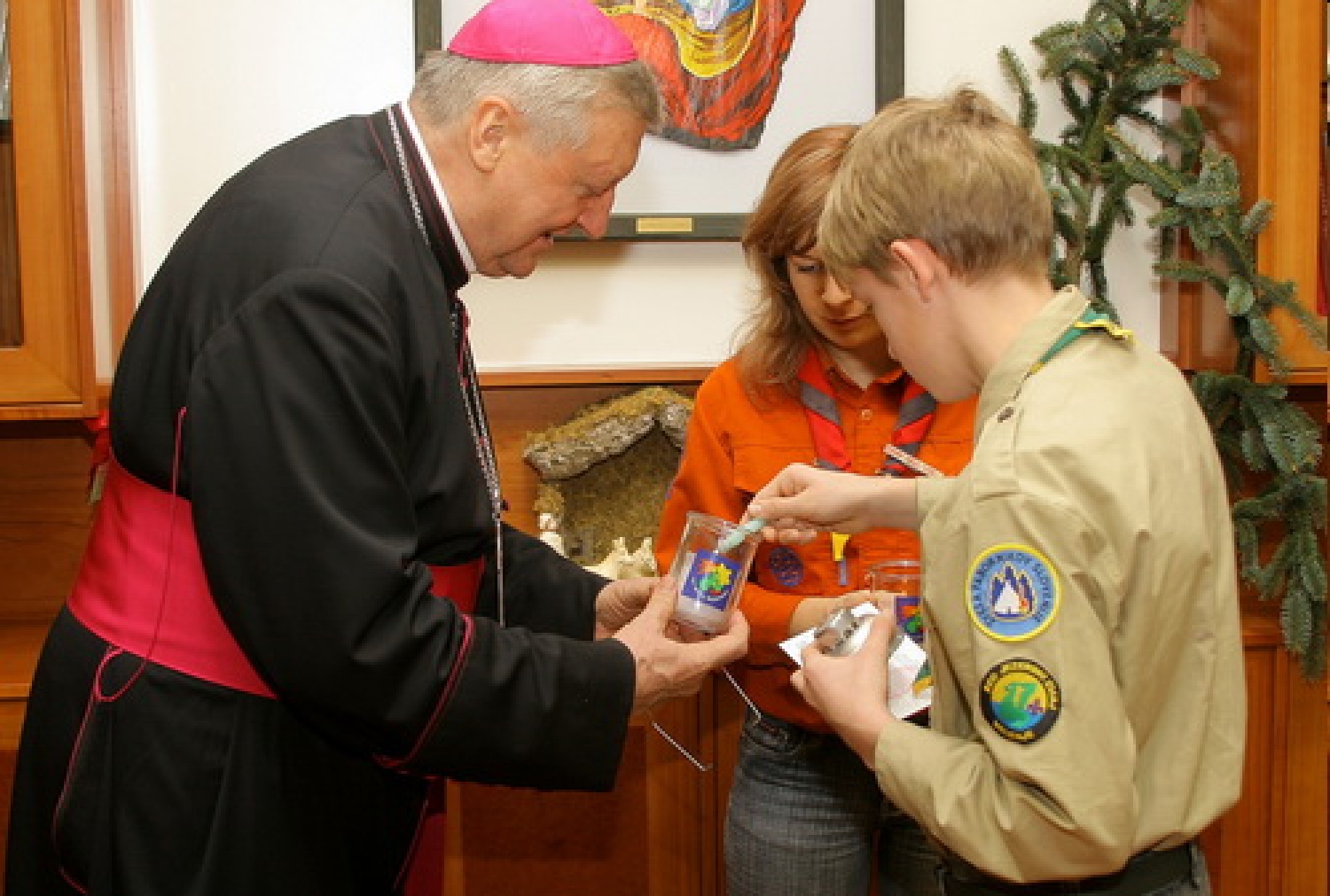 Prižiganje svečke 1.