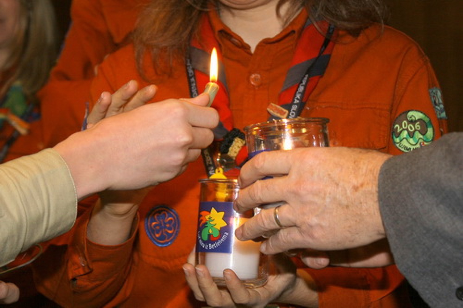 G. France Cukjati, predsednik DZ sprejel plamen LMB