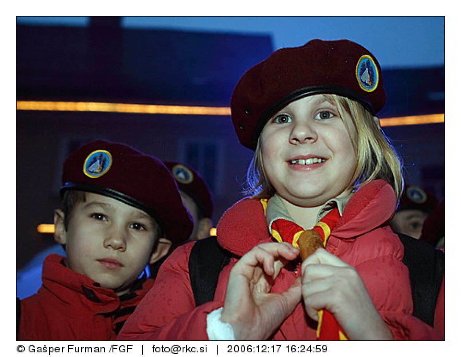 Prireditev ob sprejemu LMB pred mestno hišo