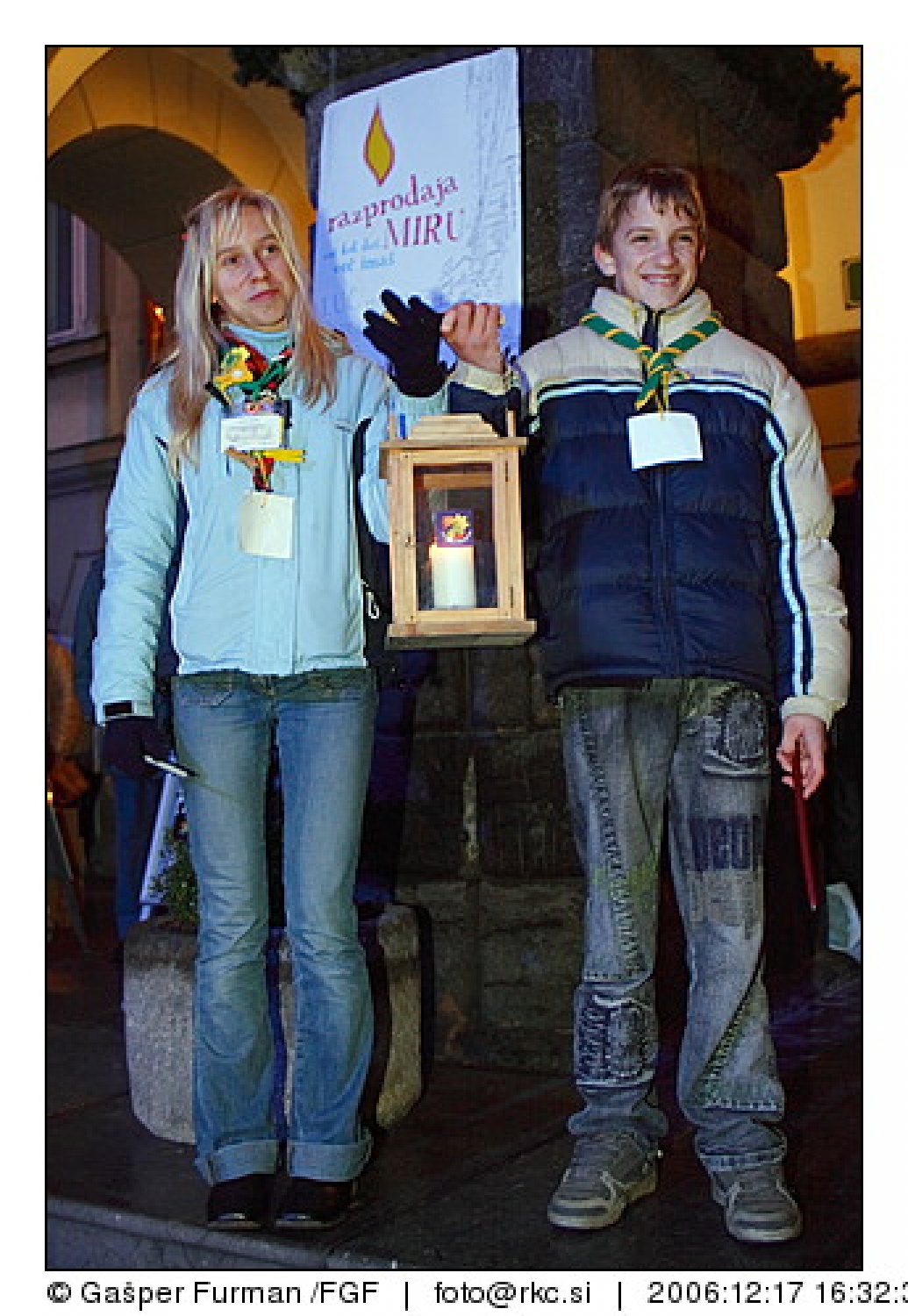 Prireditev ob sprejemu LMB pred mestno hišo