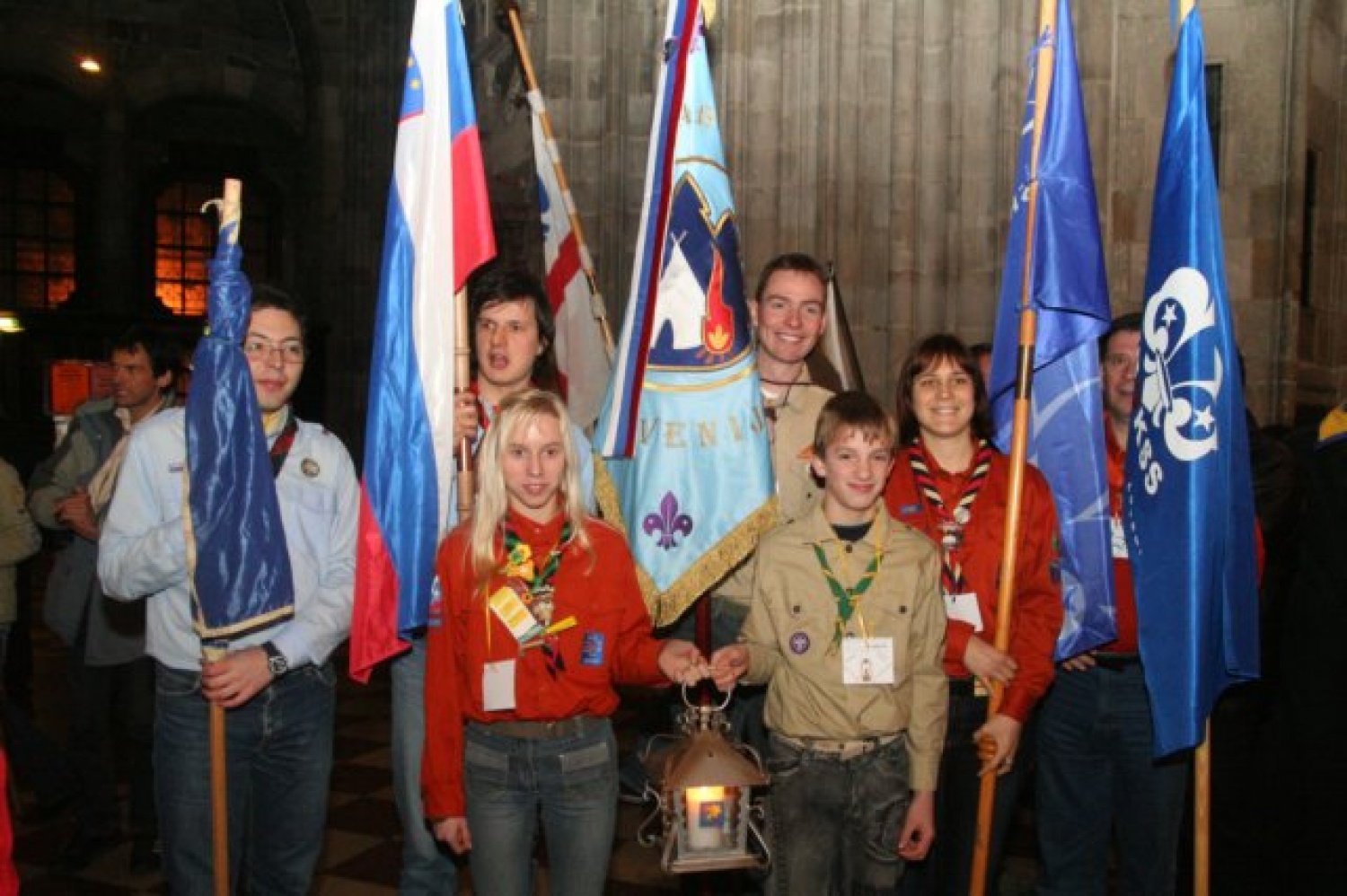 Fotografije z Dunaja in sprejema LMB v Ljubljani