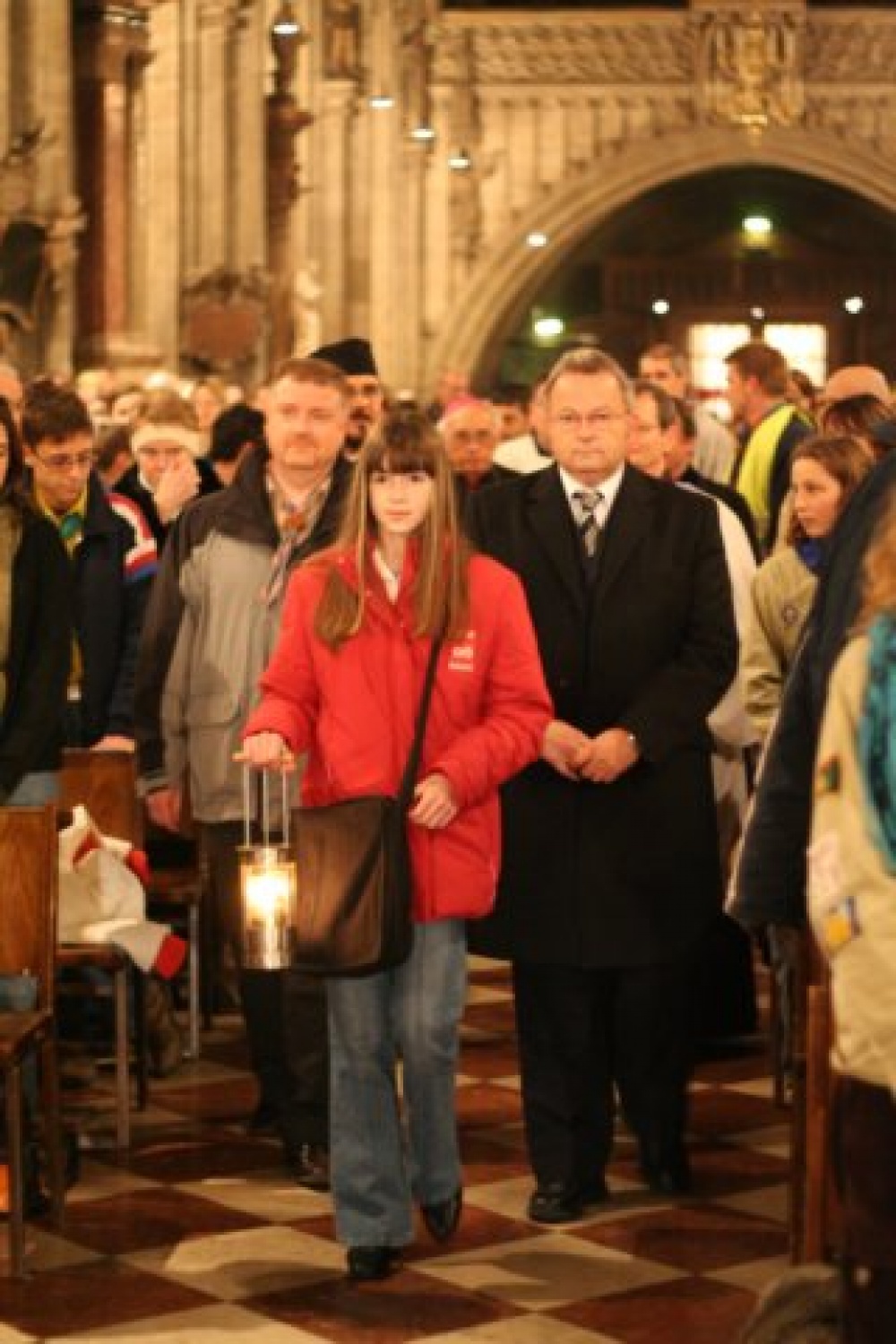 Fotografije z Dunaja in sprejema LMB v Ljubljani