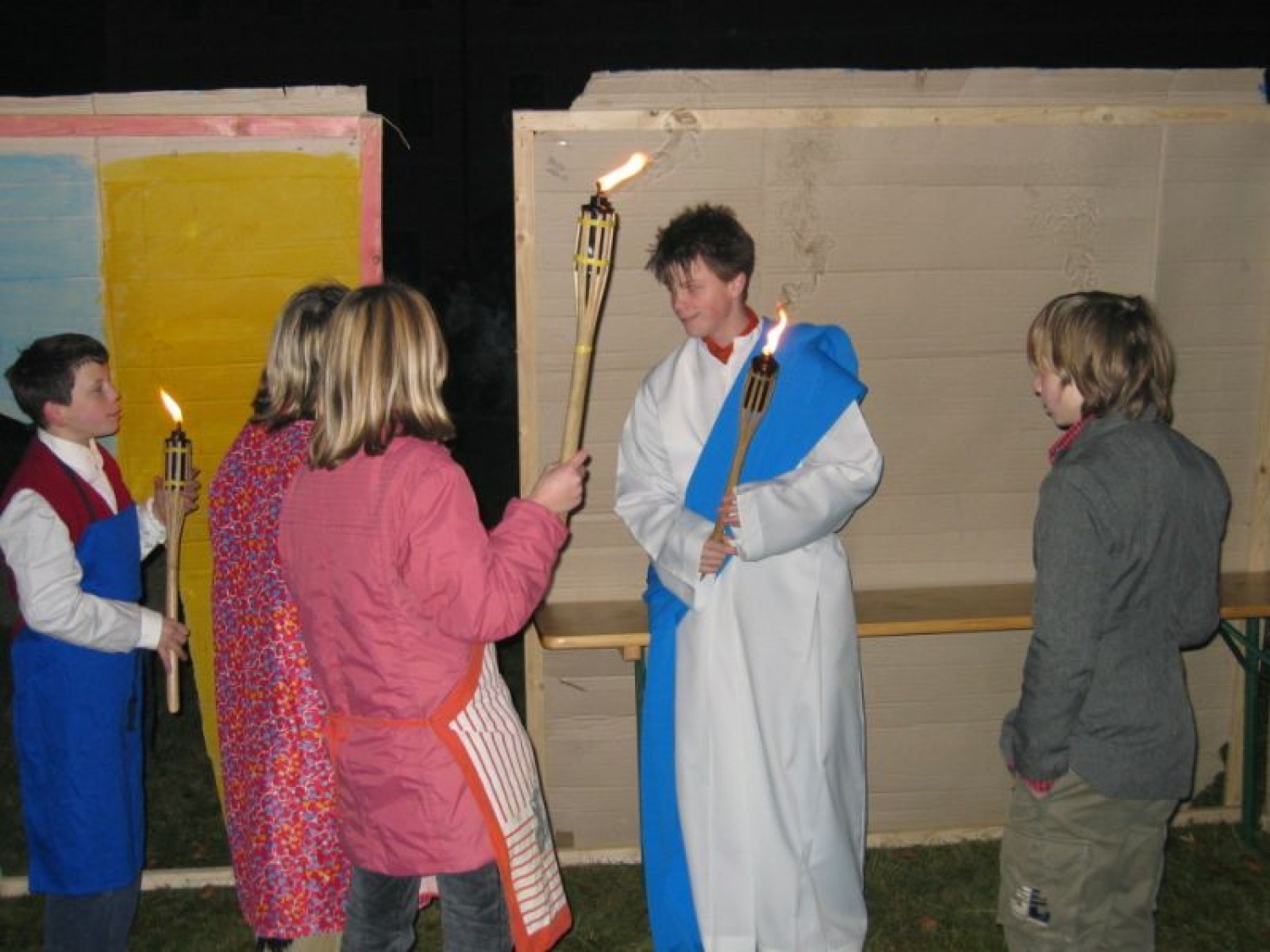 Žive jaslice stega Kamnik 1 l. 2004