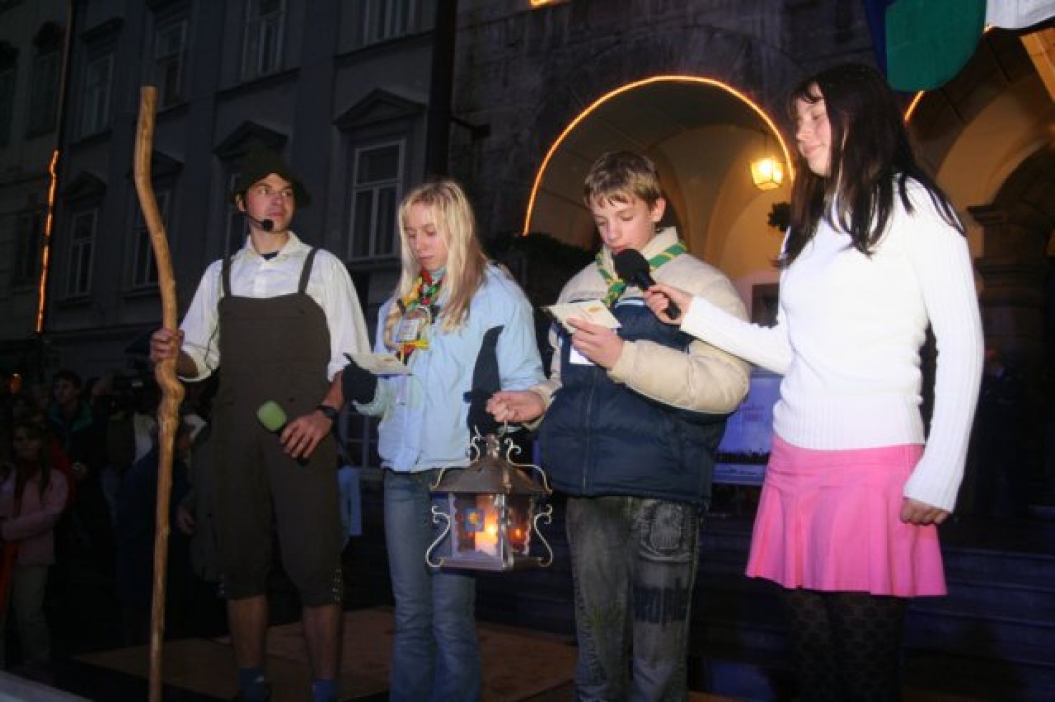 Fotografije z Dunaja in sprejema LMB v Ljubljani