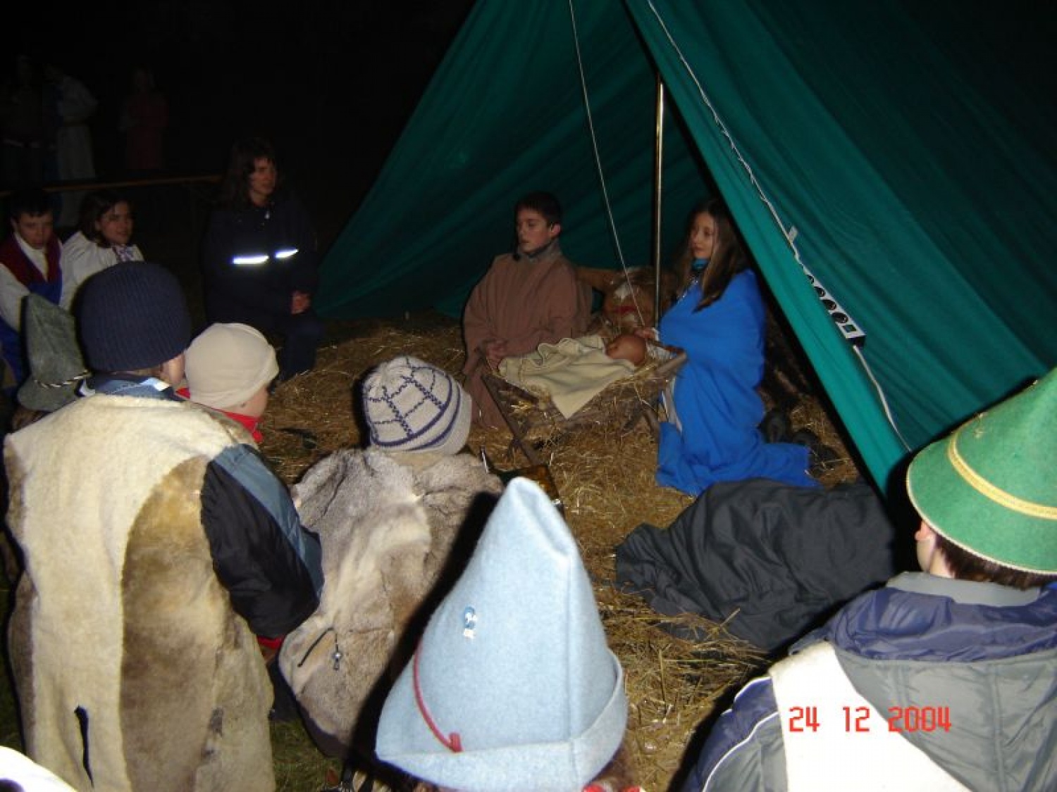 vsi so se prišli poklonit Jezusu