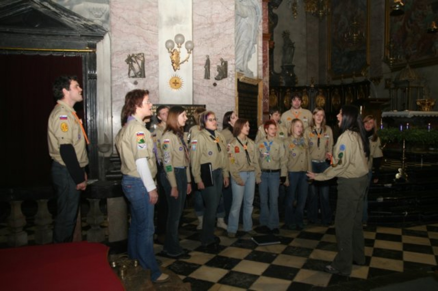 Fotografije z Dunaja in sprejema LMB v Ljubljani