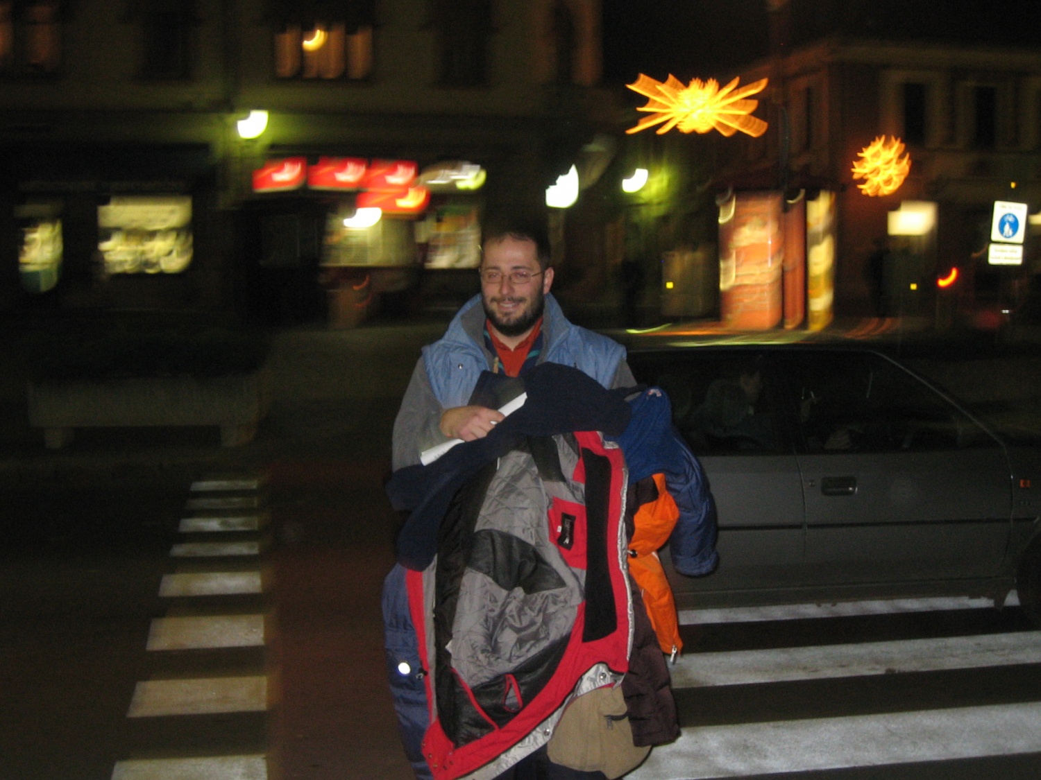 Tukaj so slike, ki smo jih Mariborčani posneli ob našem velikem televizijskem nastopu.