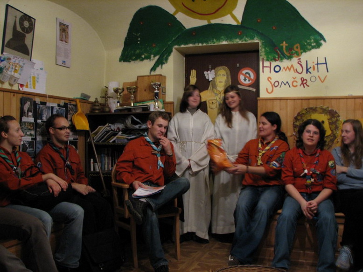 Srečanje Programerjev na Homškem hribu v sredo, 6. 12. 2006.