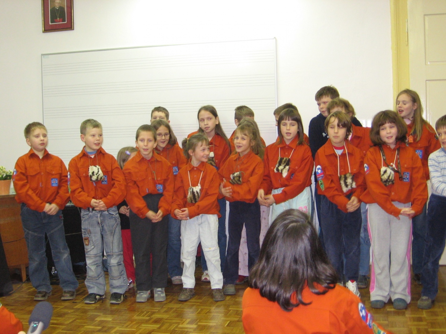 Ja, ja, tudi novomeški skavti smo bili v preteklem letu pridni. Kako to vemo? Le tako si lahko razlagamo obisk sv. Miklavža.