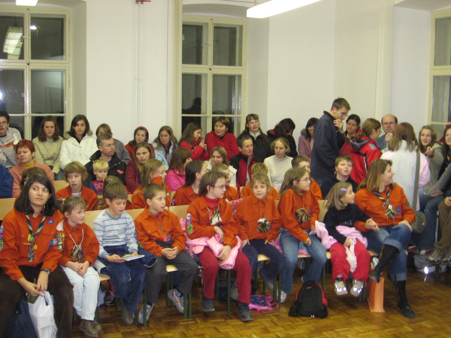 Ja, ja, tudi novomeški skavti smo bili v preteklem letu pridni. Kako to vemo? Le tako si lahko razlagamo obisk sv. Miklavža.