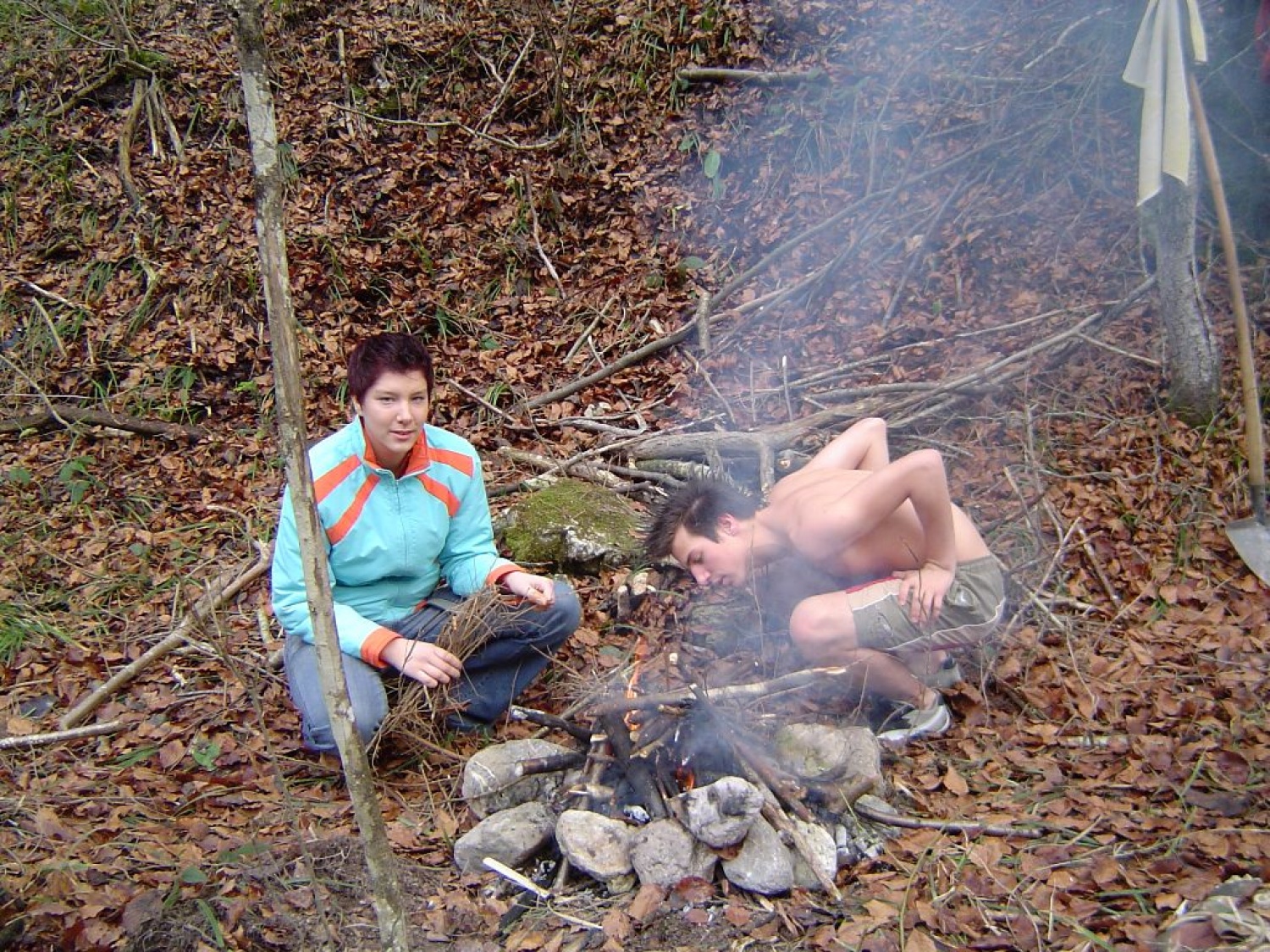 Križmmede Klan iz Idrije si je 2. decembra privoščil savno, ...