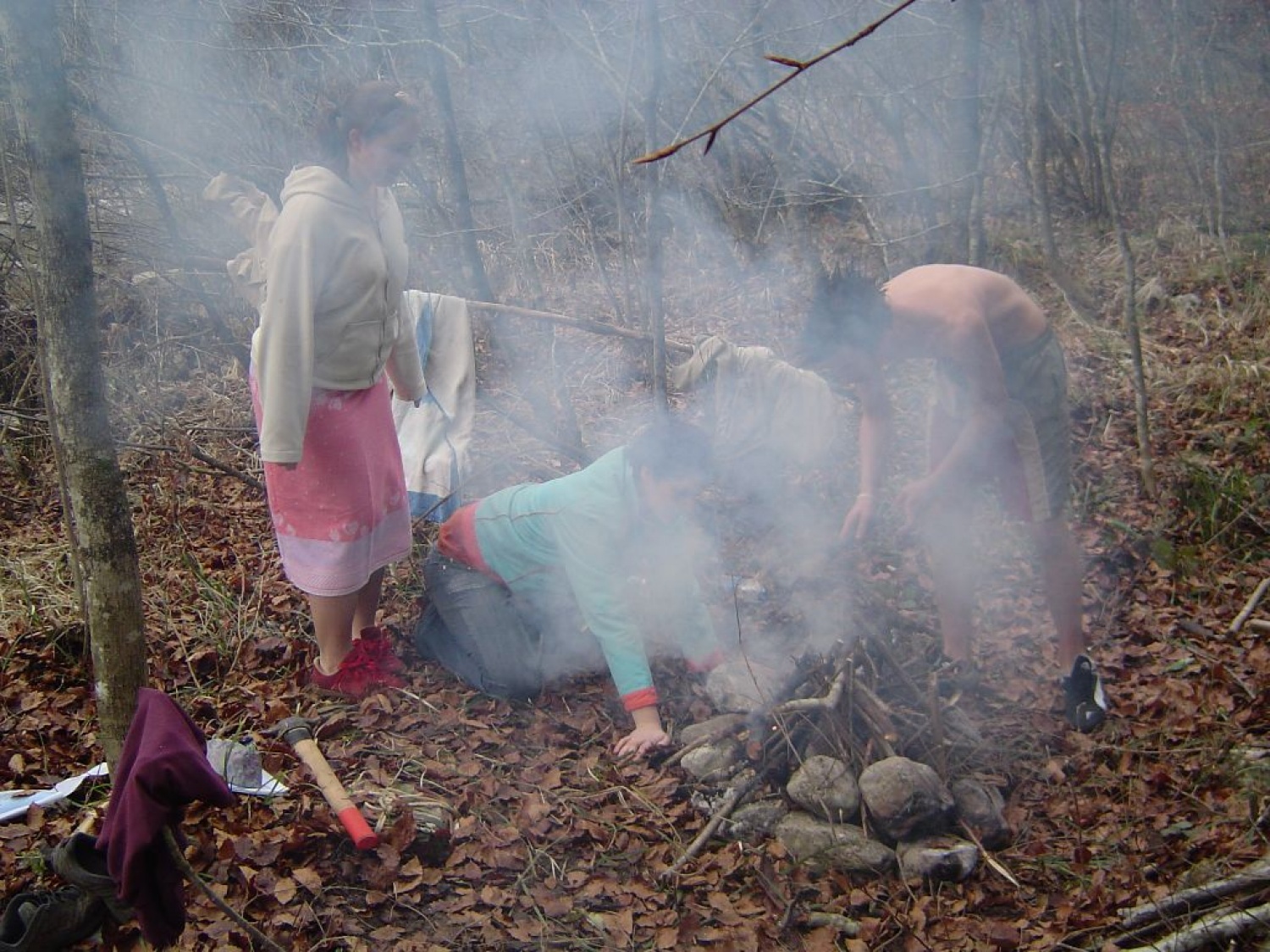 Križmmede Klan iz Idrije si je 2. decembra privoščil savno, ...