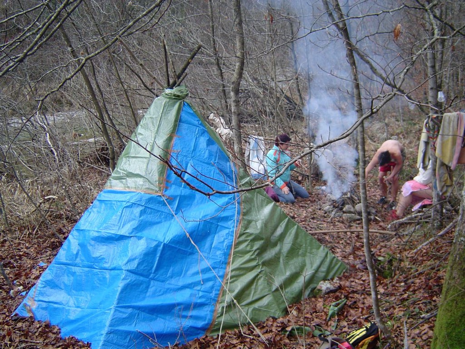 Križmmede Klan iz Idrije si je 2. decembra privoščil savno, ...