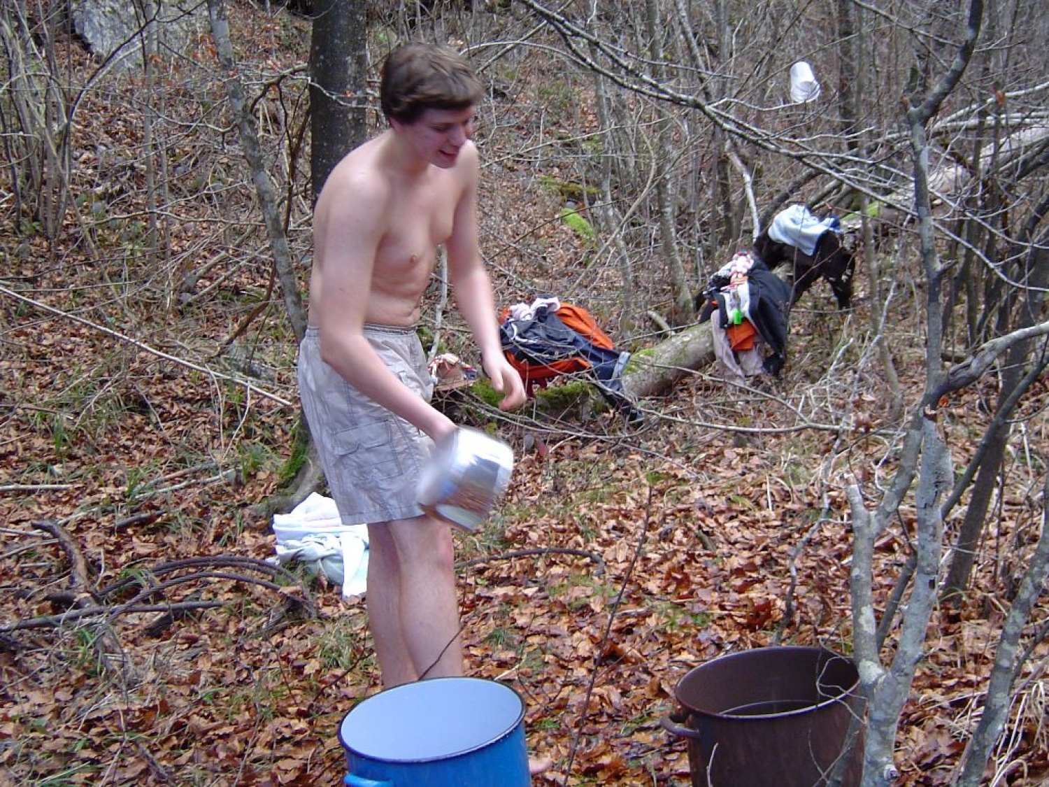 Križmmede Klan iz Idrije si je 2. decembra privoščil savno, ...