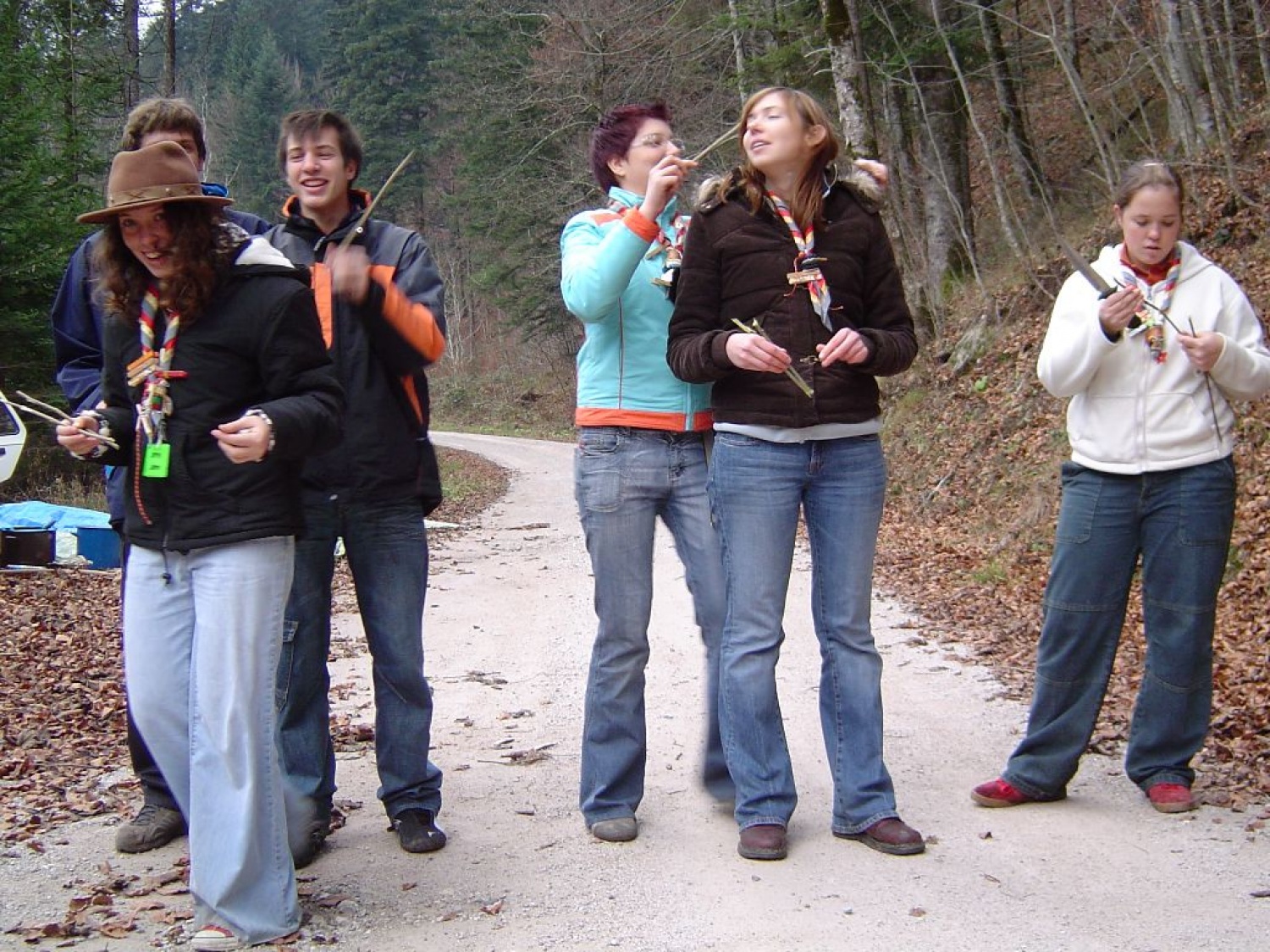 Križmmede Klan iz Idrije si je 2. decembra privoščil savno, ...